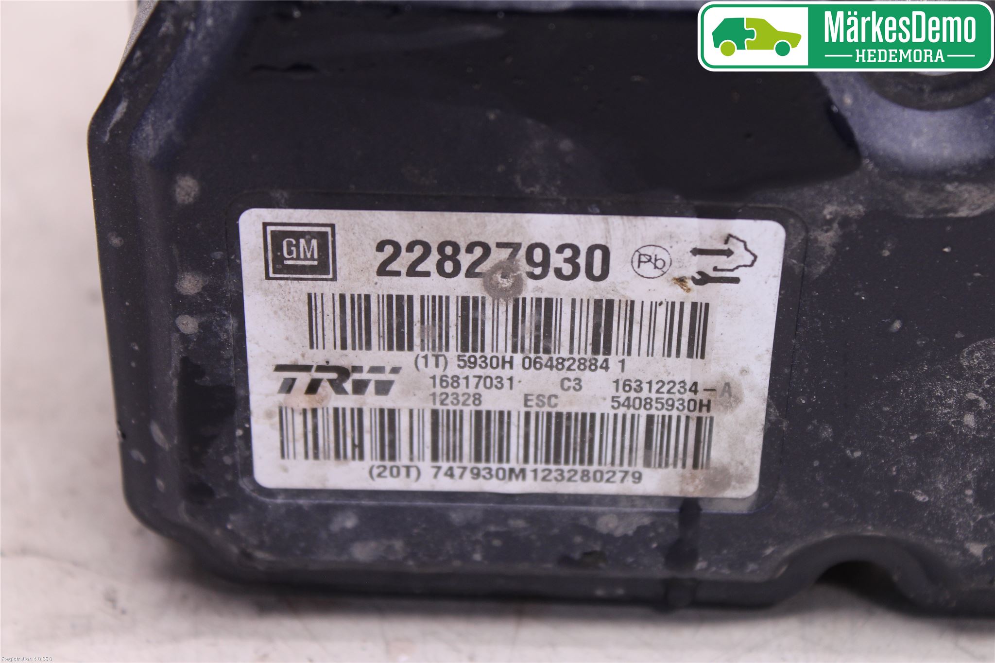 Opel INSIGNIA 09-16 Abs Hydraulikkaggregat
