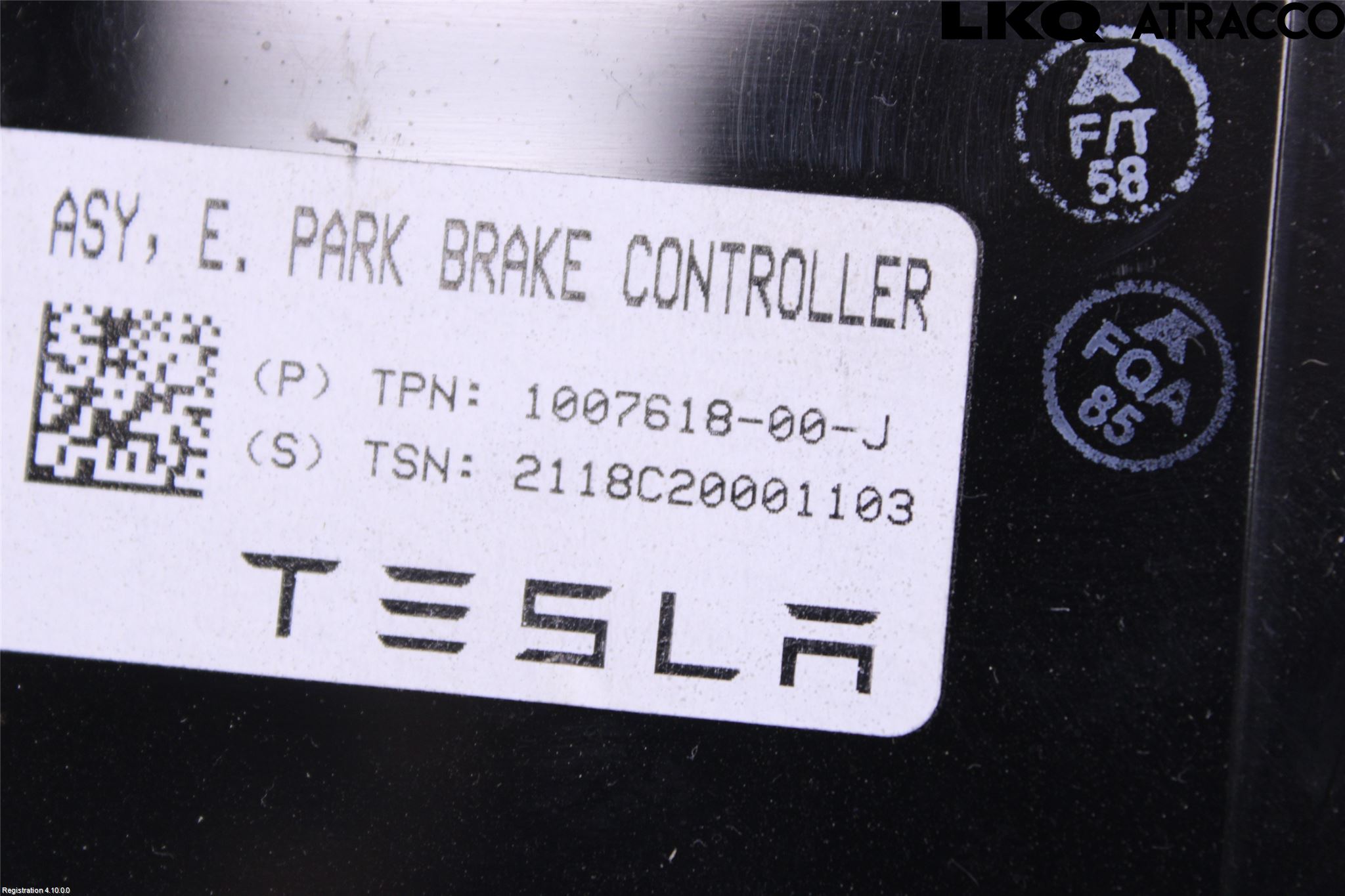 Tesla MODEL X 16- Styreenhet Parkbrems