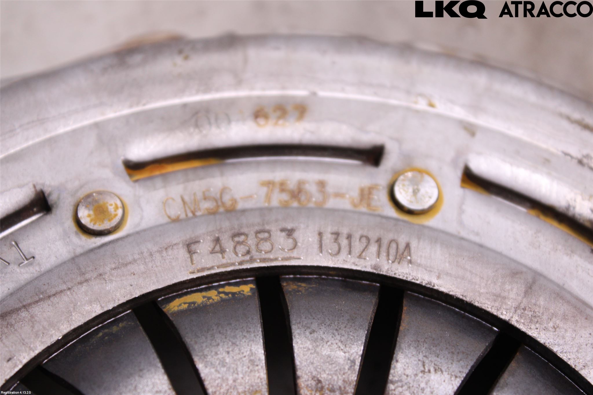Ford FIESTA 13-17 Clutch Trykkplate