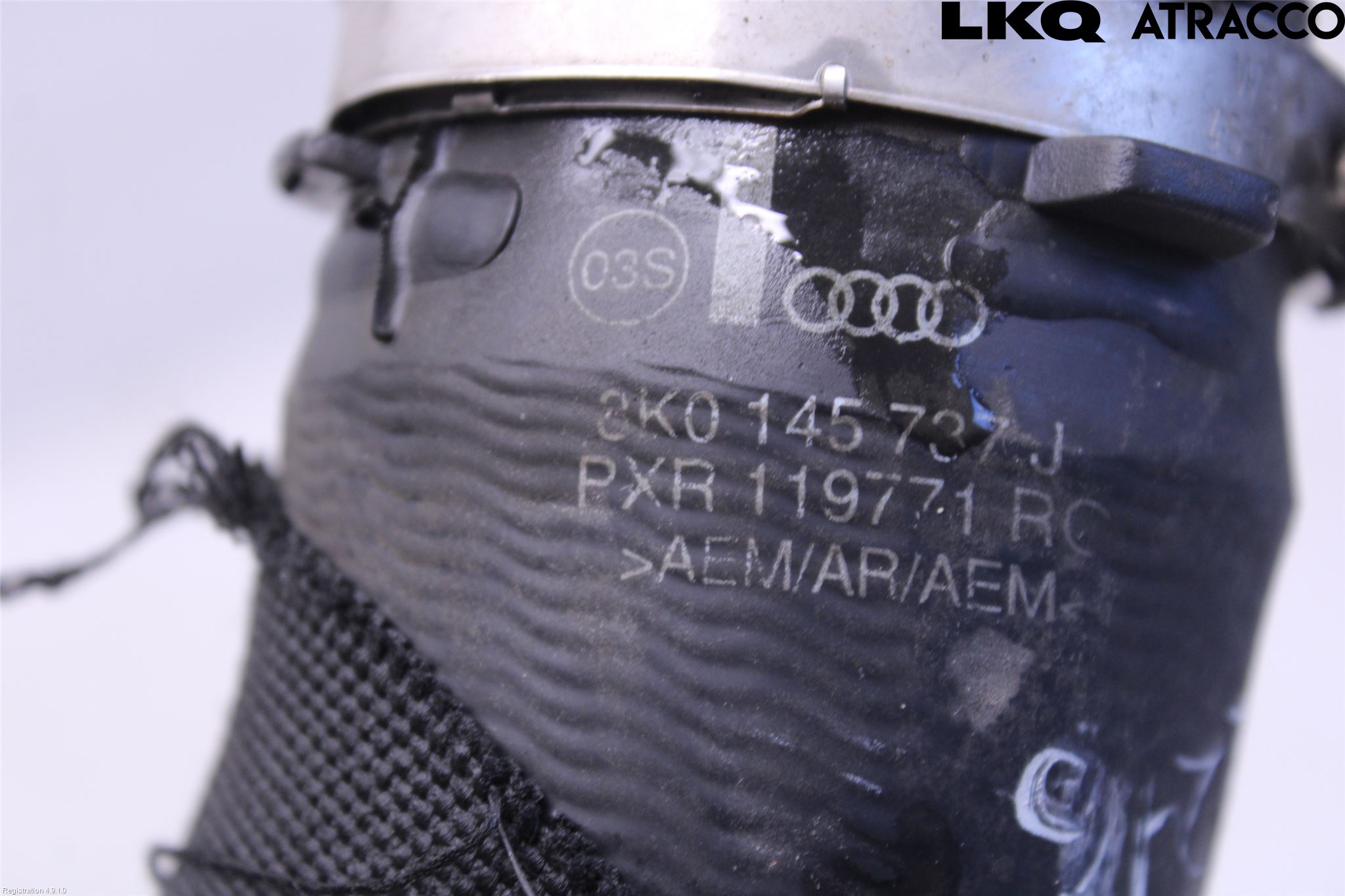Audi A4/S4 08-11 Intercooler Rør-Slange