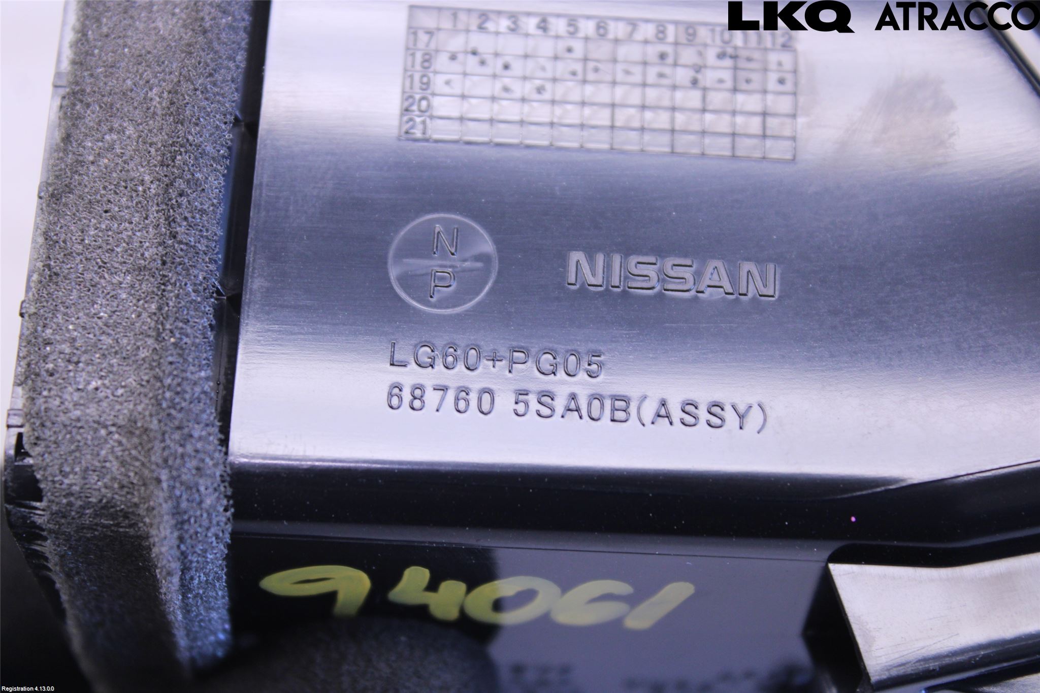 Nissan LEAF 18- Dashbord Kanal - Dyse