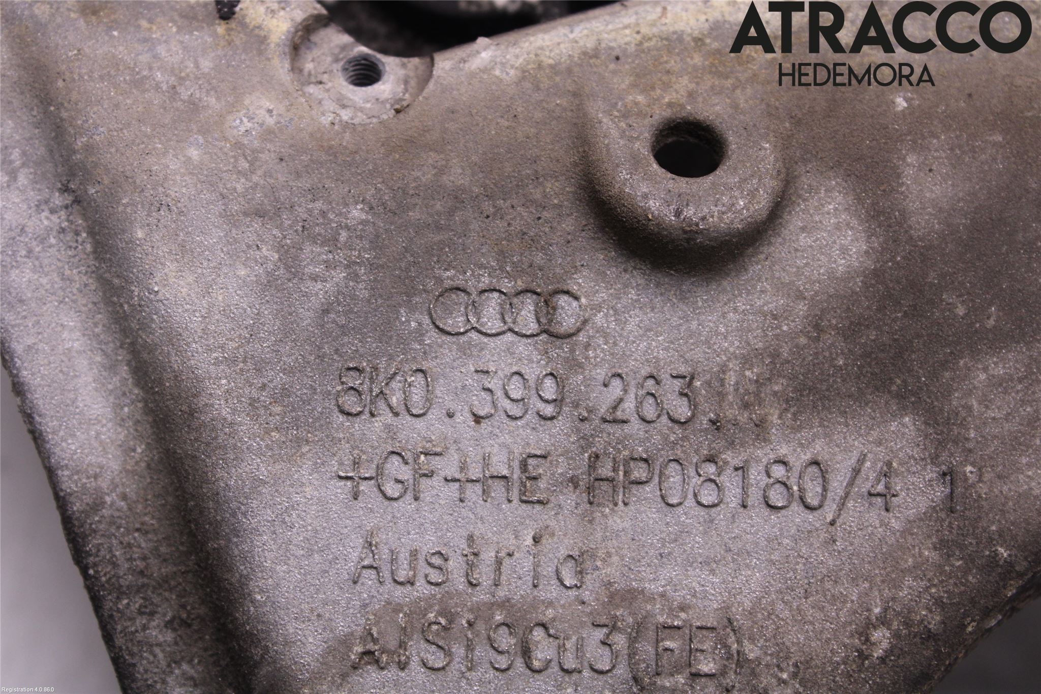 Audi A4 12-15 Gearkasse Bjelke - Travers