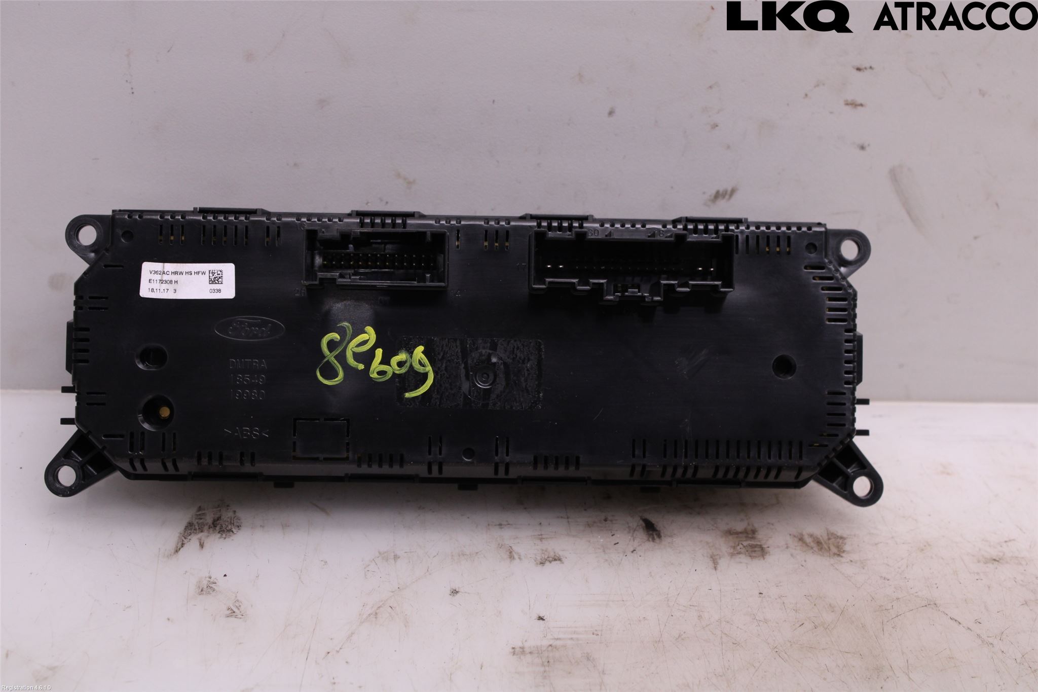 Ford TRANSIT/TOURNEO CUSTOM 13-24 Varme Ac Betjening-Display