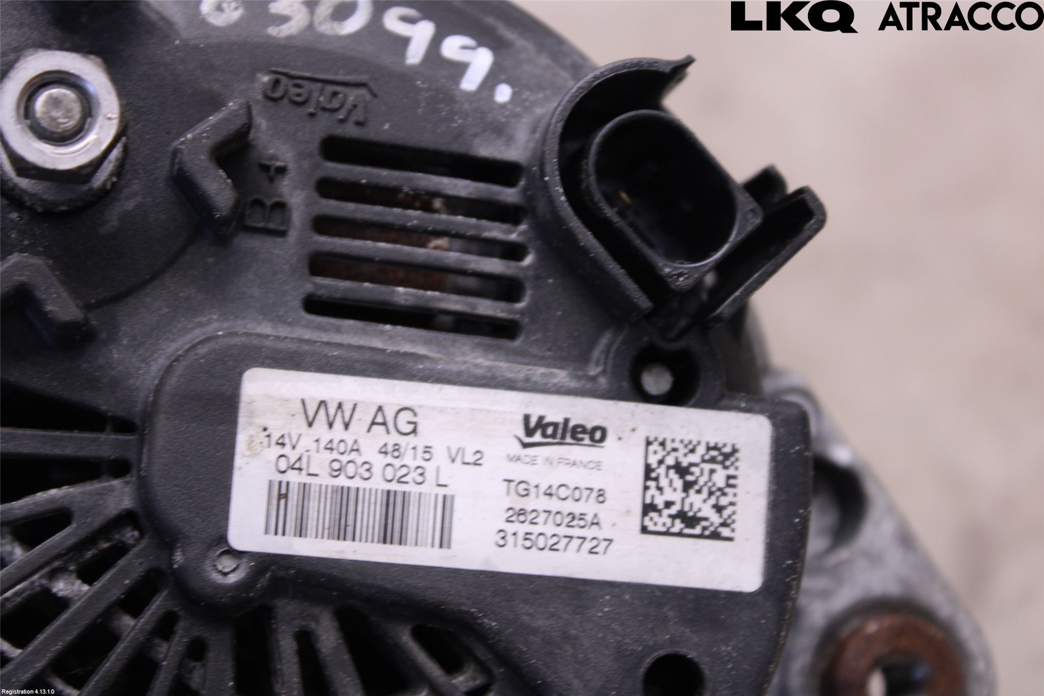 Volkswagen VW GOLF / E-GOLF VII 13-20 Dynamo
