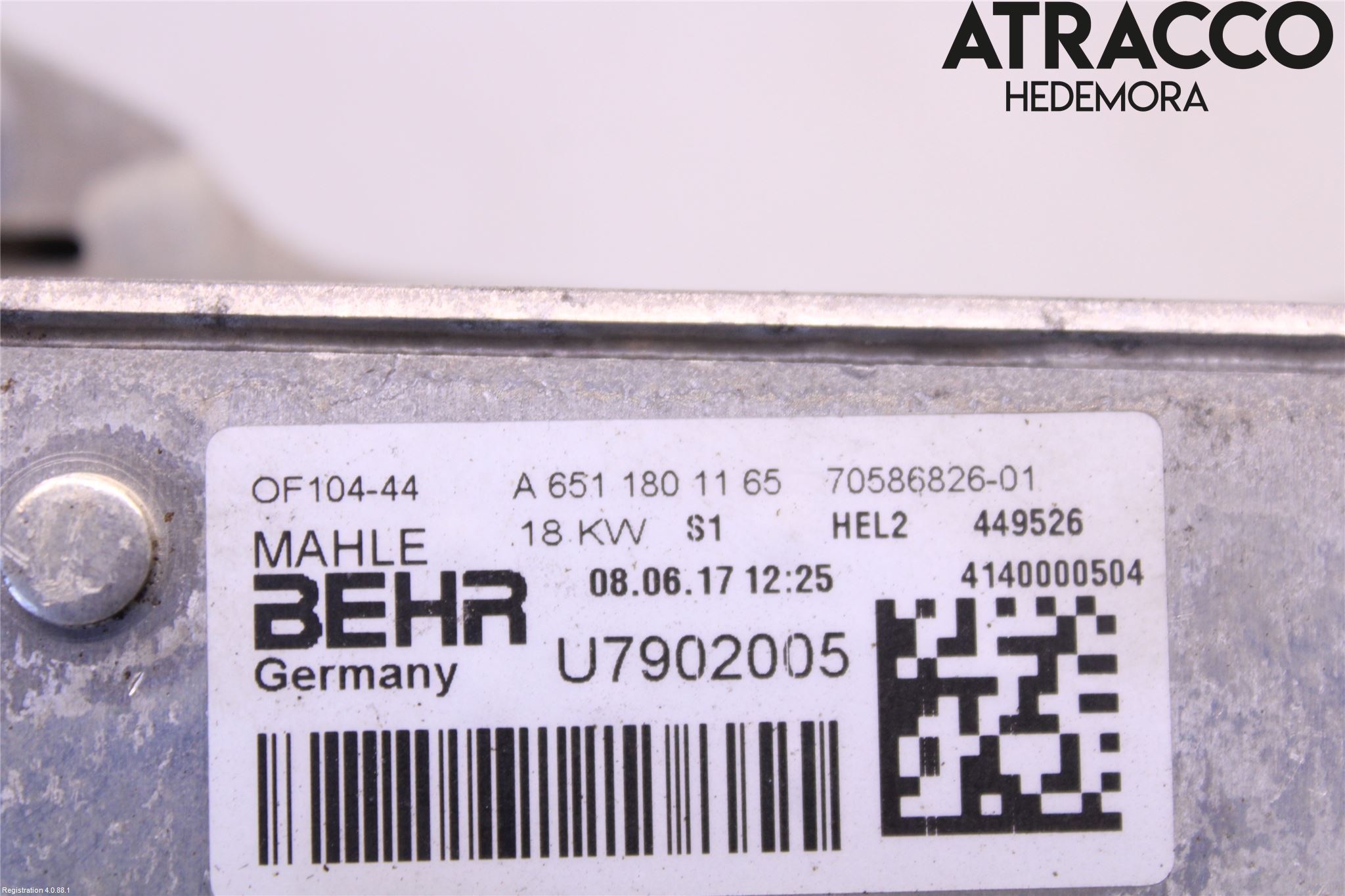 Mercedes-Benz MB C-KLASS (W205) 14-21 Radiator Oljekjøler Motor
