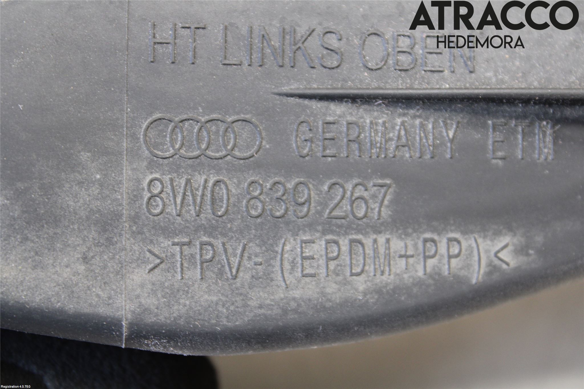 Audi A4/S4 B9 16-19 Dørstopper