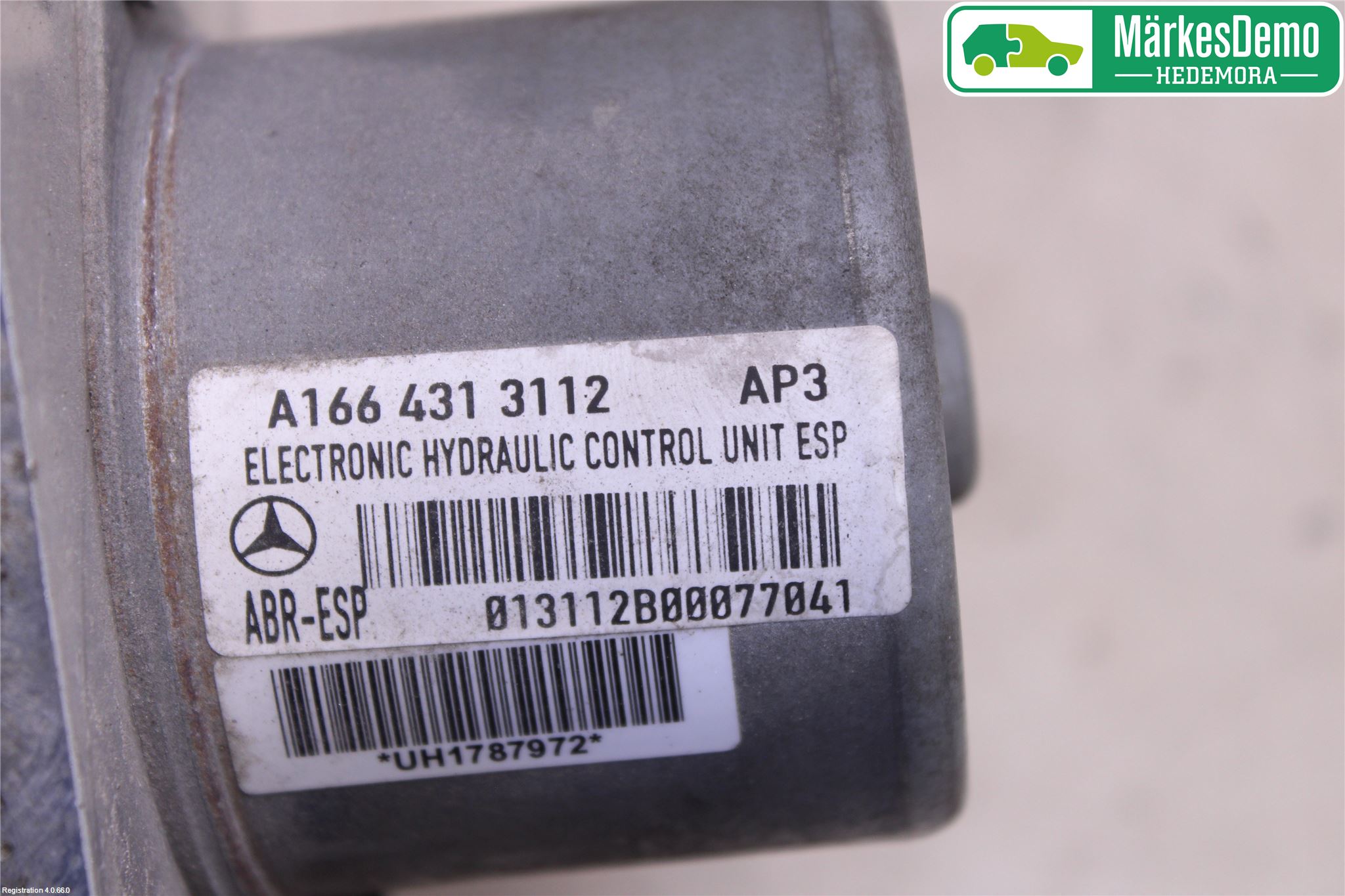 Mercedes-Benz MB GL/GLS-KLASS (X166) 12-19 Abs Hydraulikkaggregat