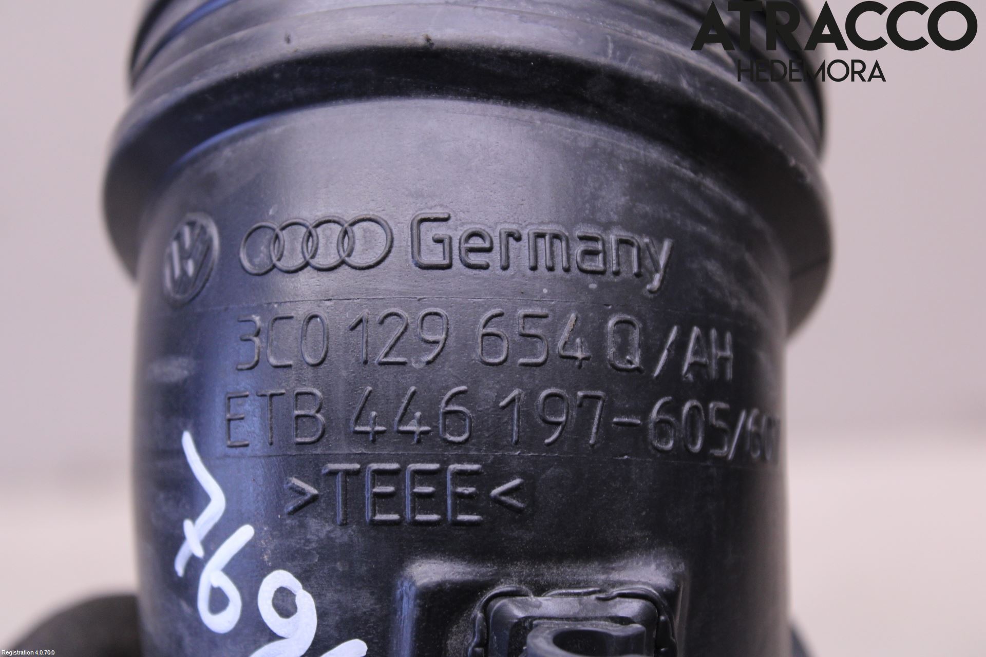 Skoda SUPERB 09-15 Inns Gummibelg - Slange