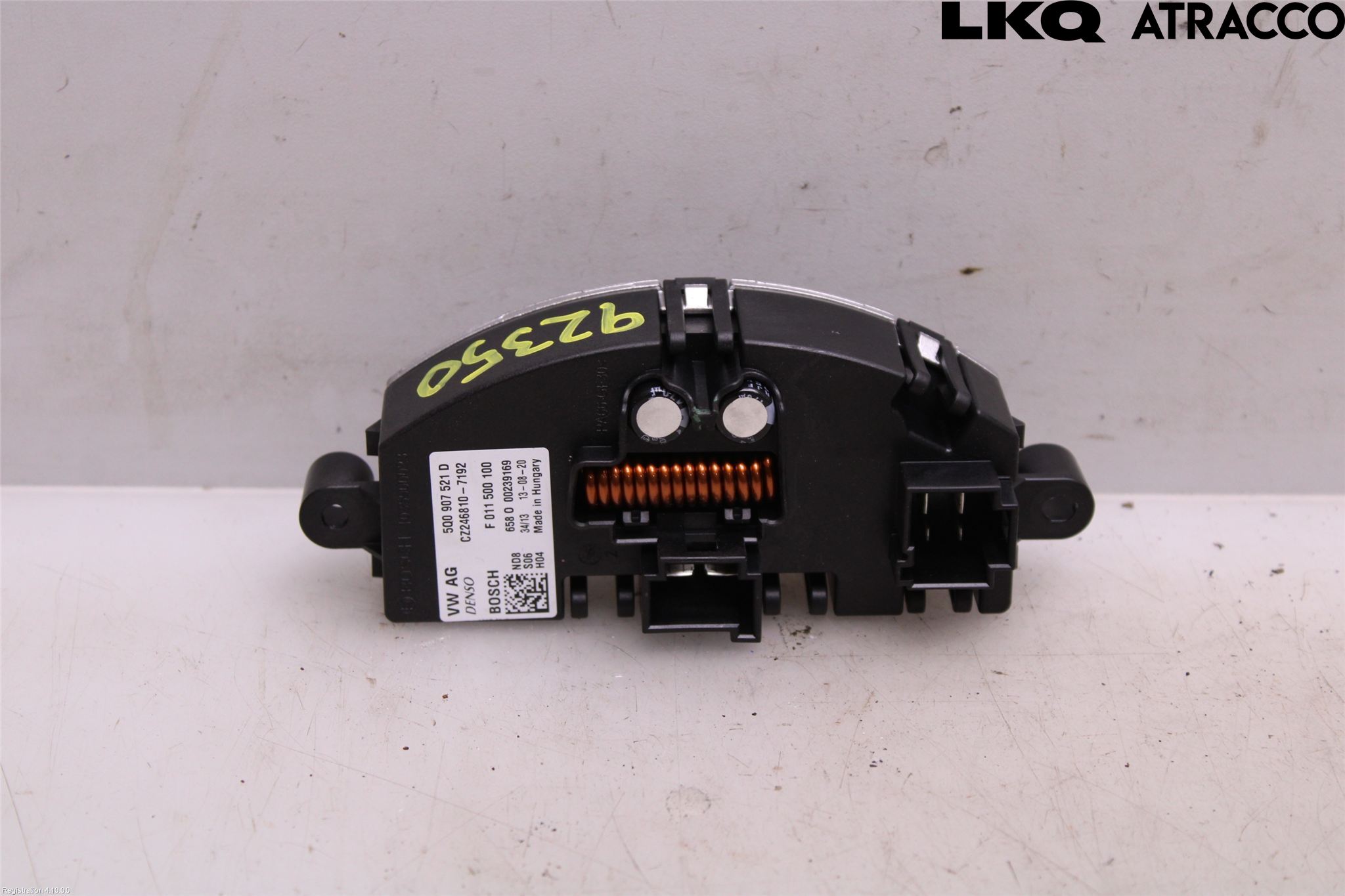 Volkswagen VW GOLF / E-GOLF VII 13-20 Varmeapparat Viftemotstand