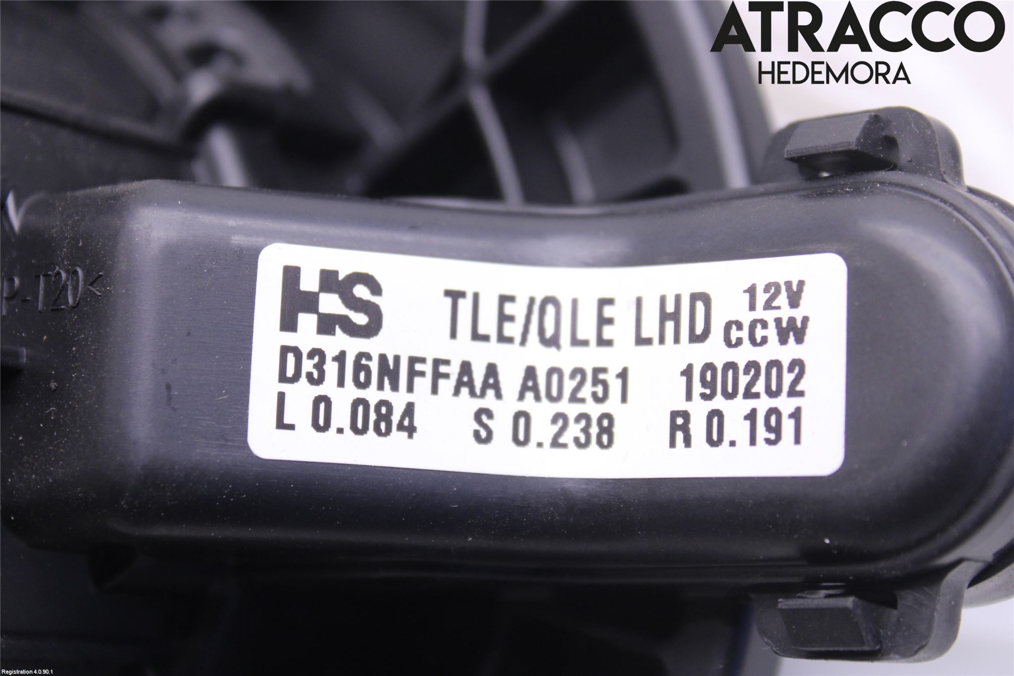 Kia SPORTAGE (QL) 16-21 Varme Ac Varmeapparatvifte
