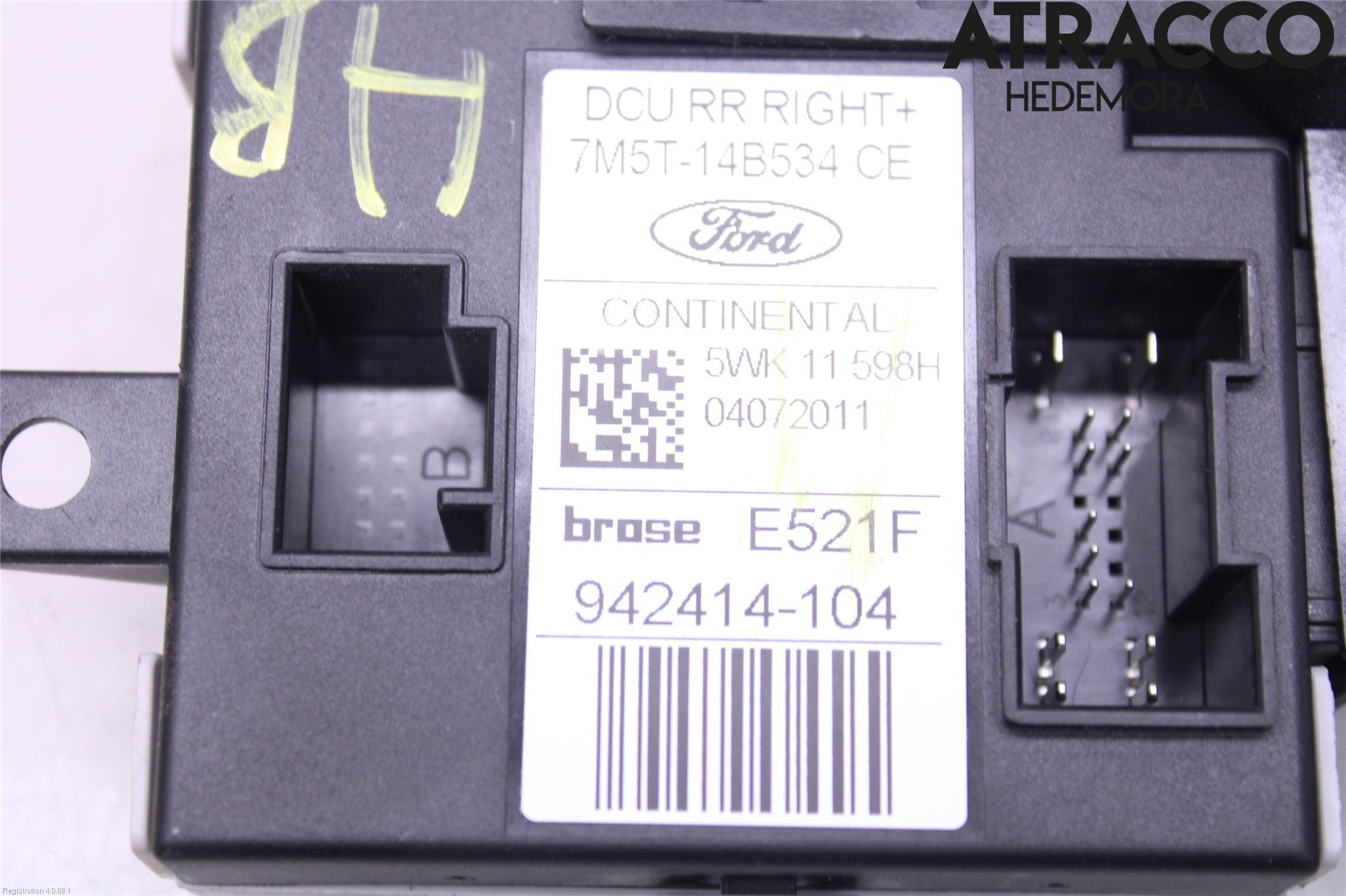 Ford KUGA 08-12 Vindusheismotor