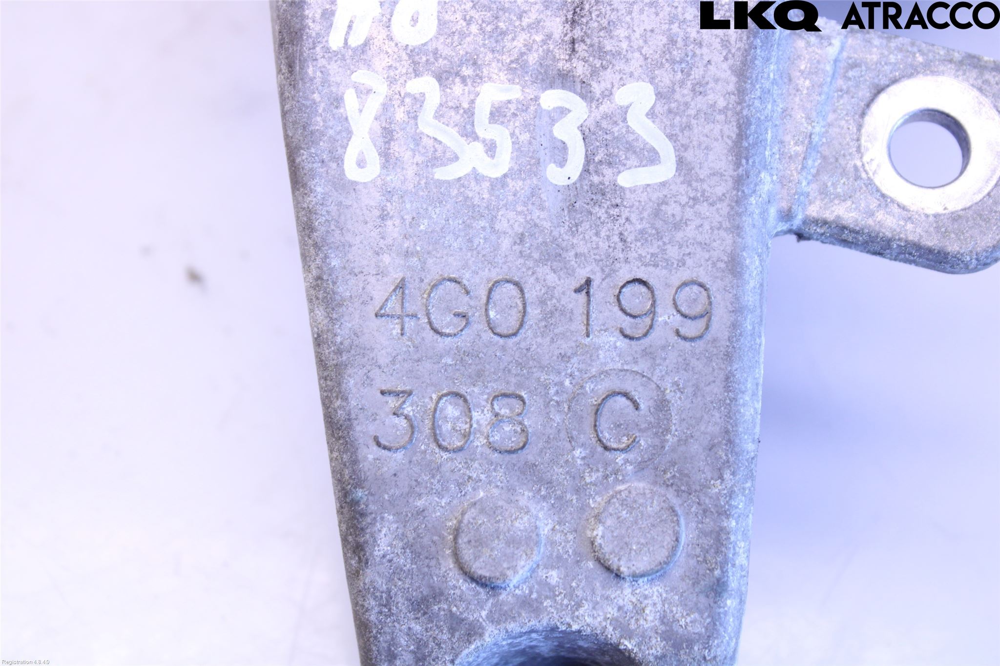 Audi A6/S6 4G 11-18 Motor Feste Stål-Alu