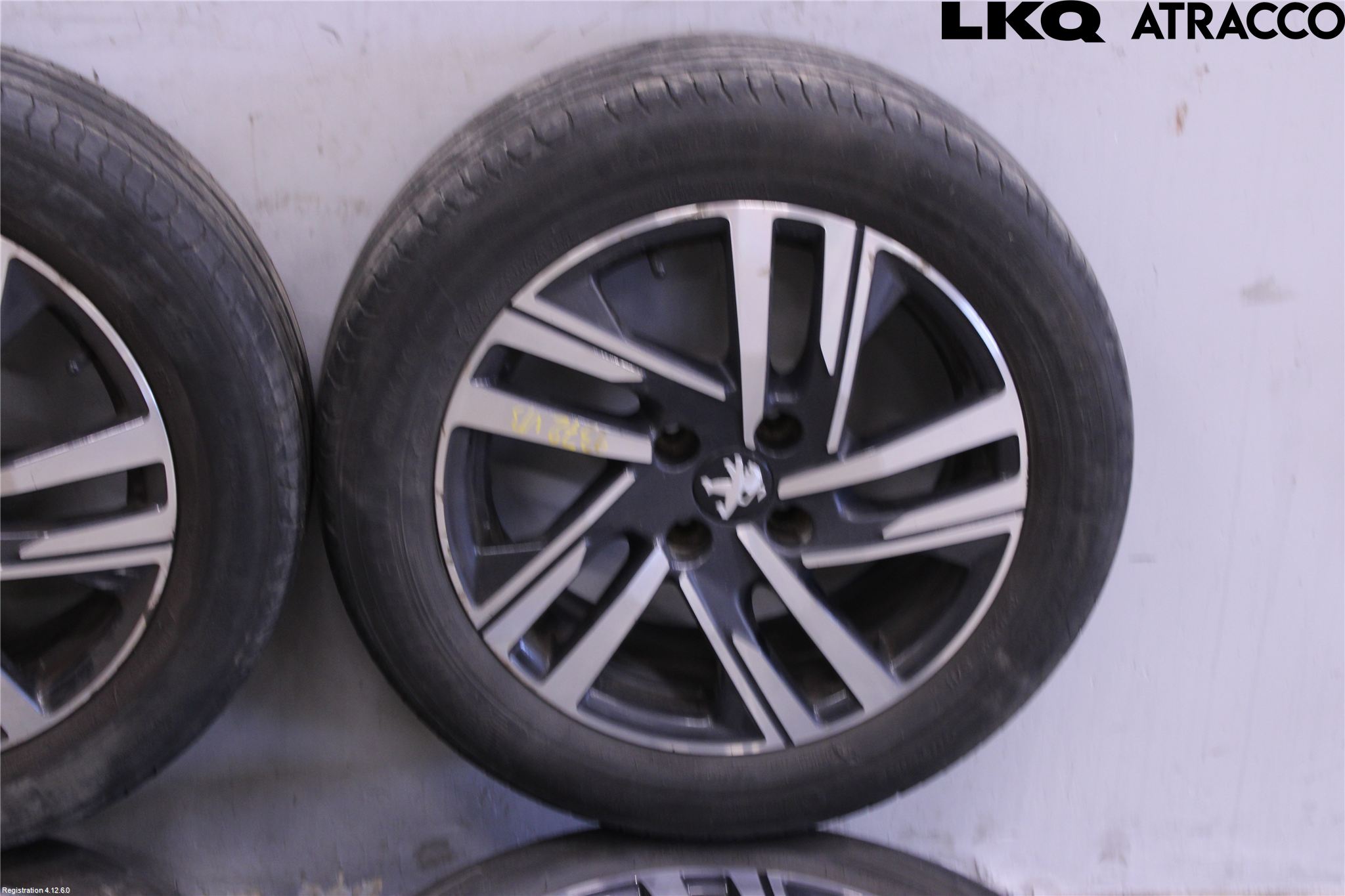 Peugeot 208/E-208 20- Dekk Sommer På Alu Felg 4Stk