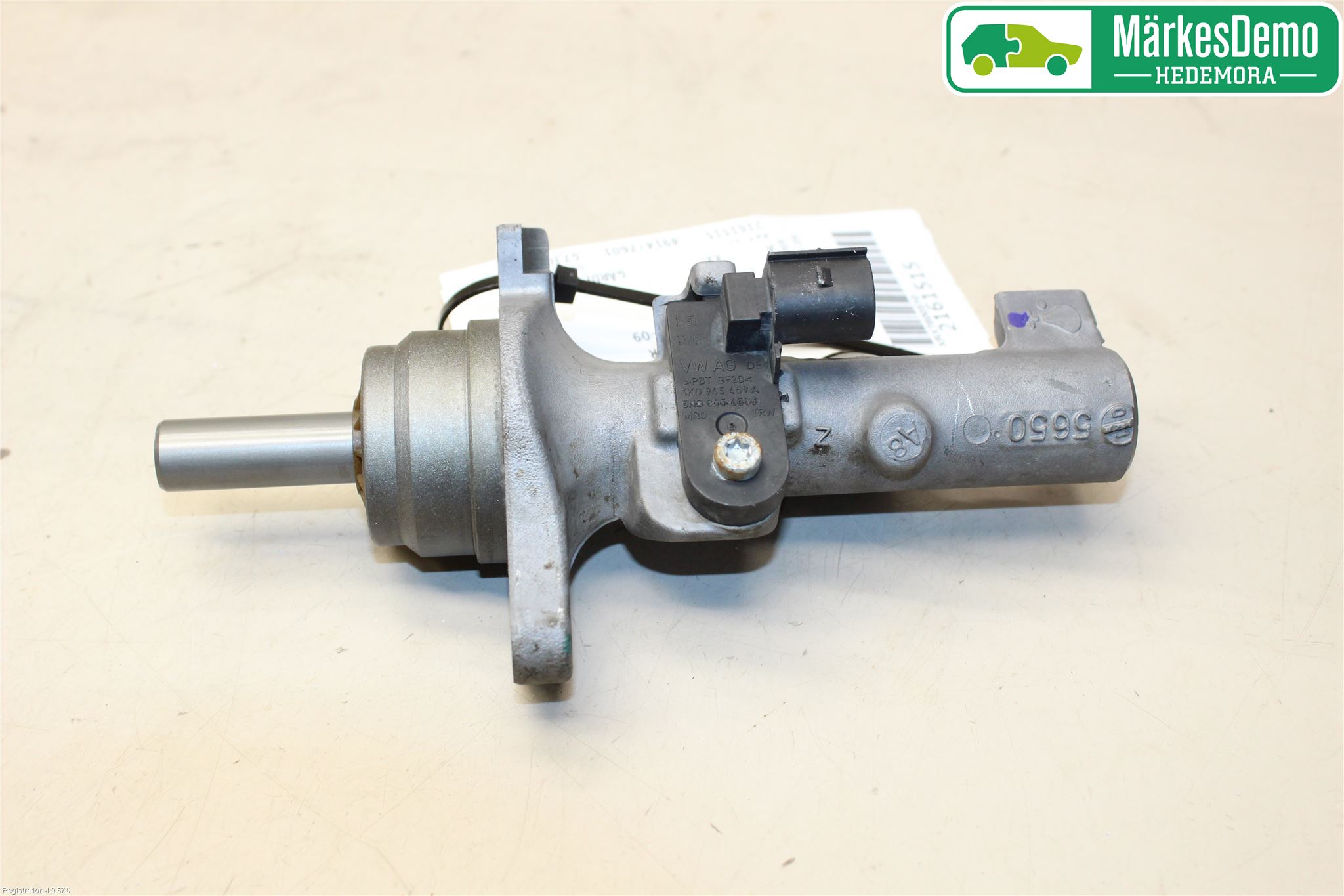 Volkswagen VW GOLF V 04-09 Brems Hovedsylinder