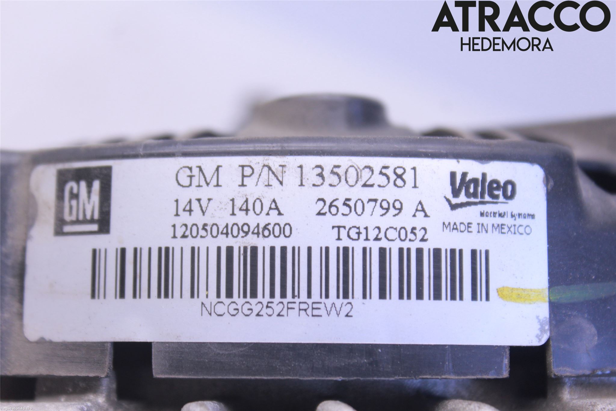 Opel ASTRA J 10-15 Dynamo