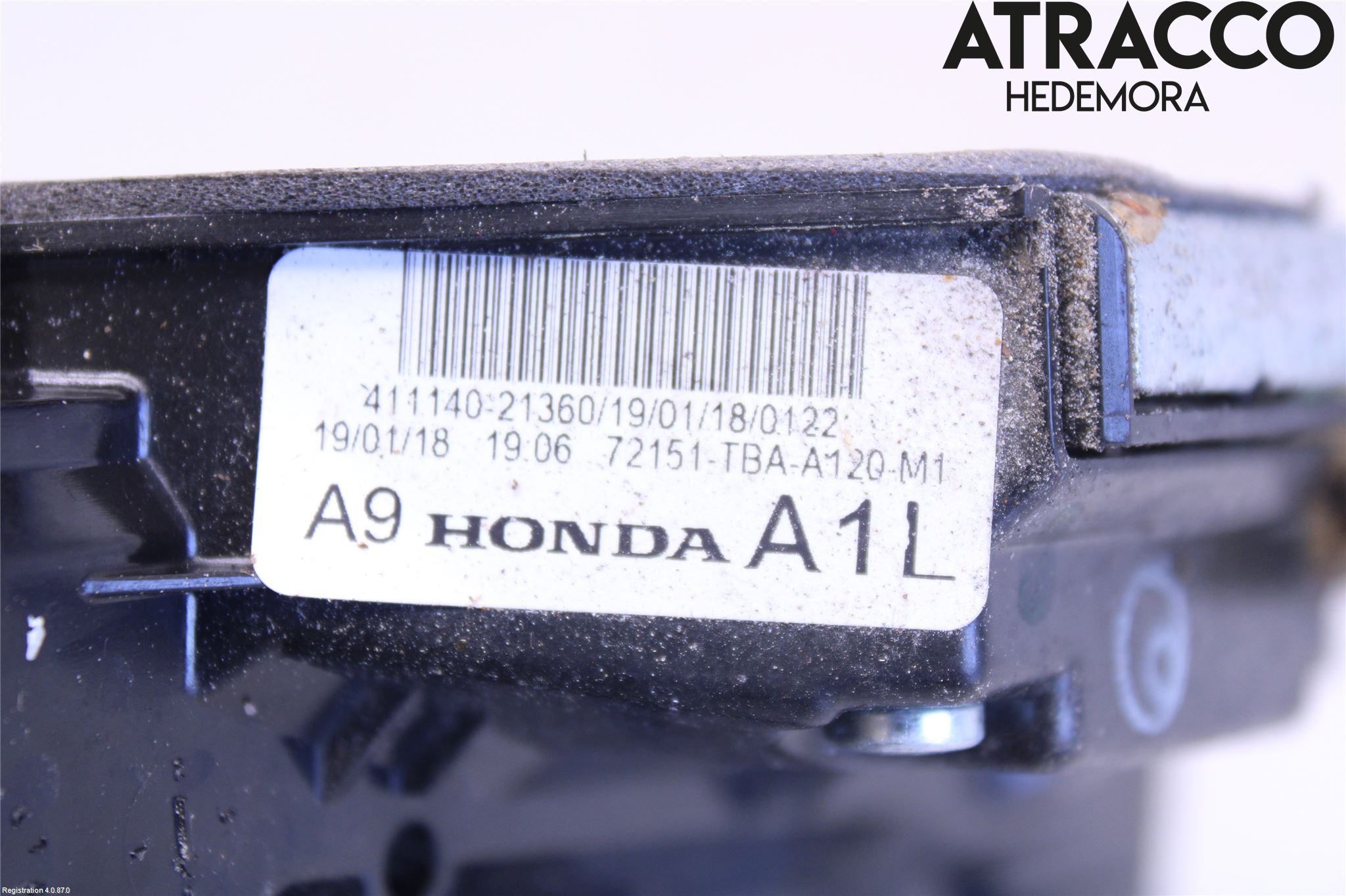 Honda CIVIC 17-22 Dørlås - Låsekasse