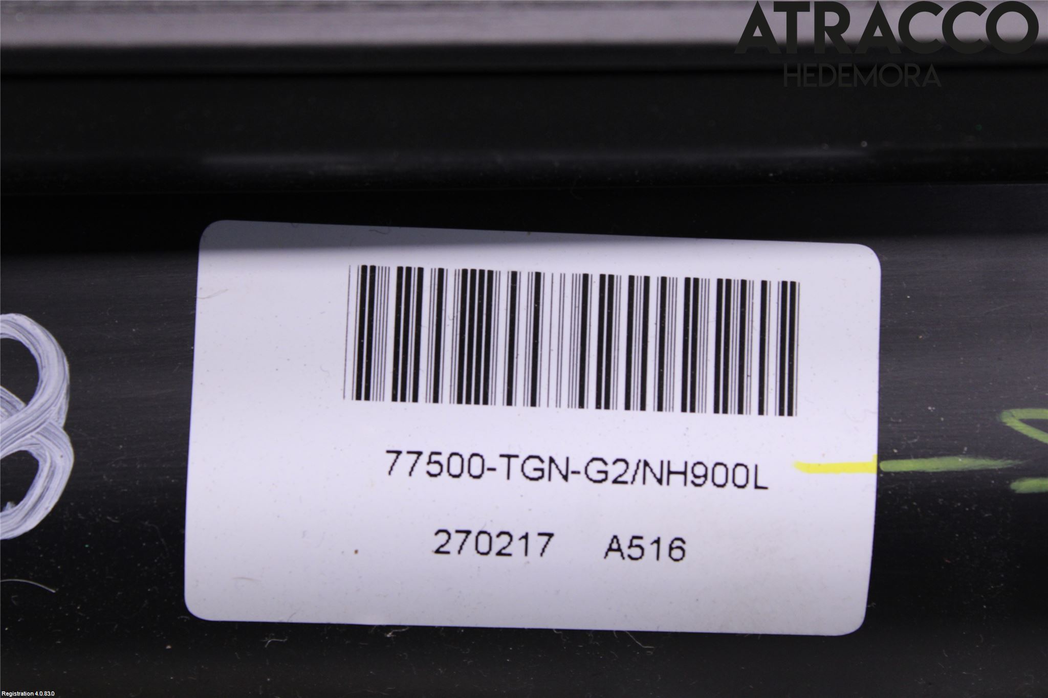 Honda CIVIC 17-22 Innr Hanskerom Lokk