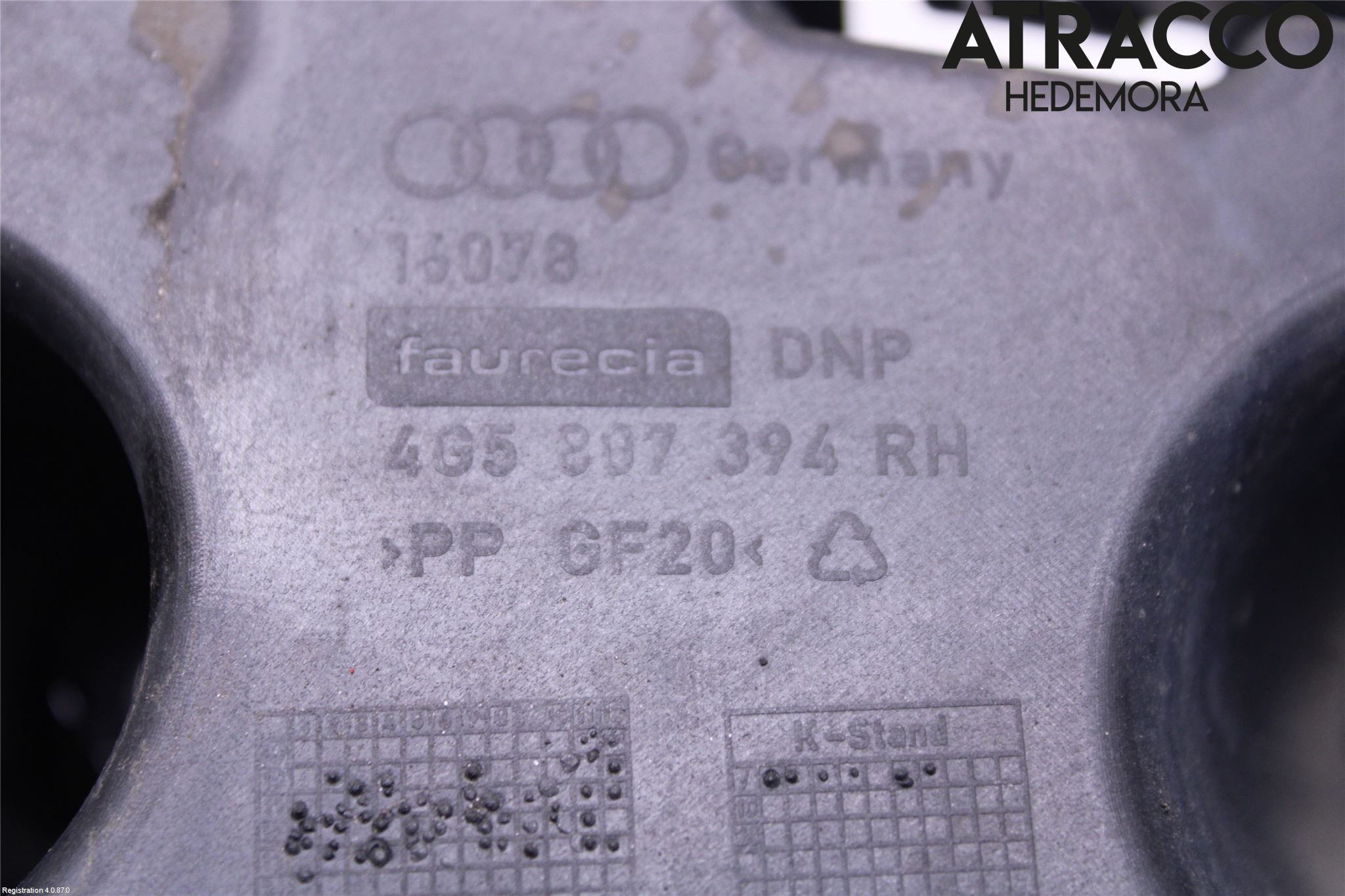 Audi A6/S6 4G 11-18 Støtfangerfeste Bak Høyre