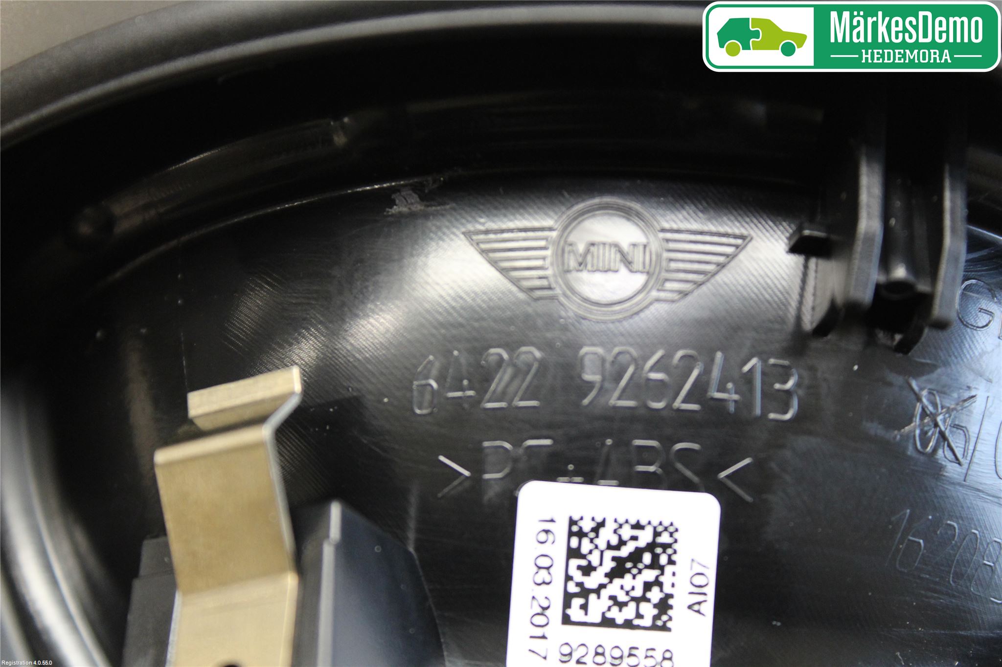 Mini ONE/COOPER 3DR F56 14-24 Dashbord Kanal - Dyse