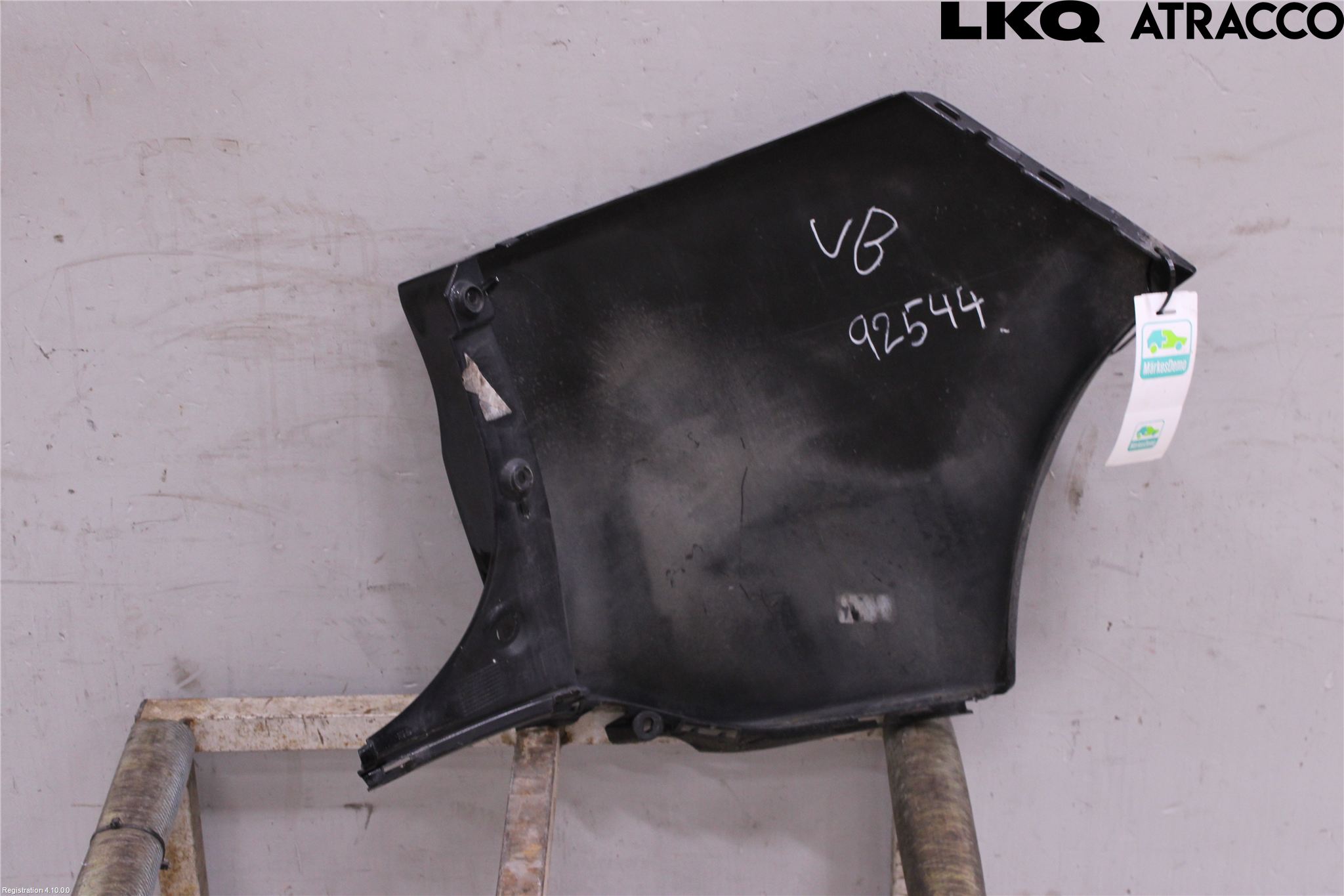 Renault CLIO IV 12-16 Støtfanger Bak Hjørne Venstre