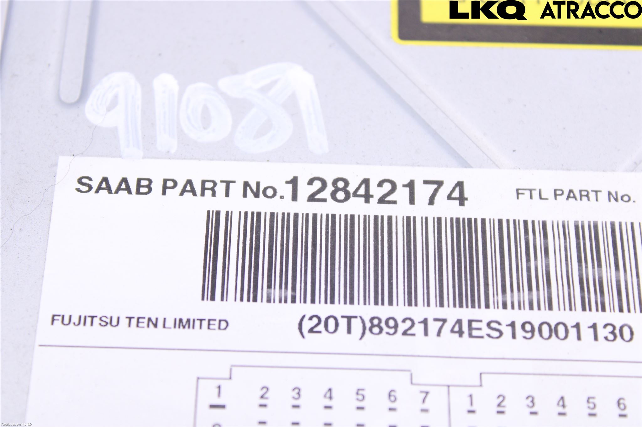 Saab 9-3 VER2/VER3 08-15 Stereo Radio Med Cd