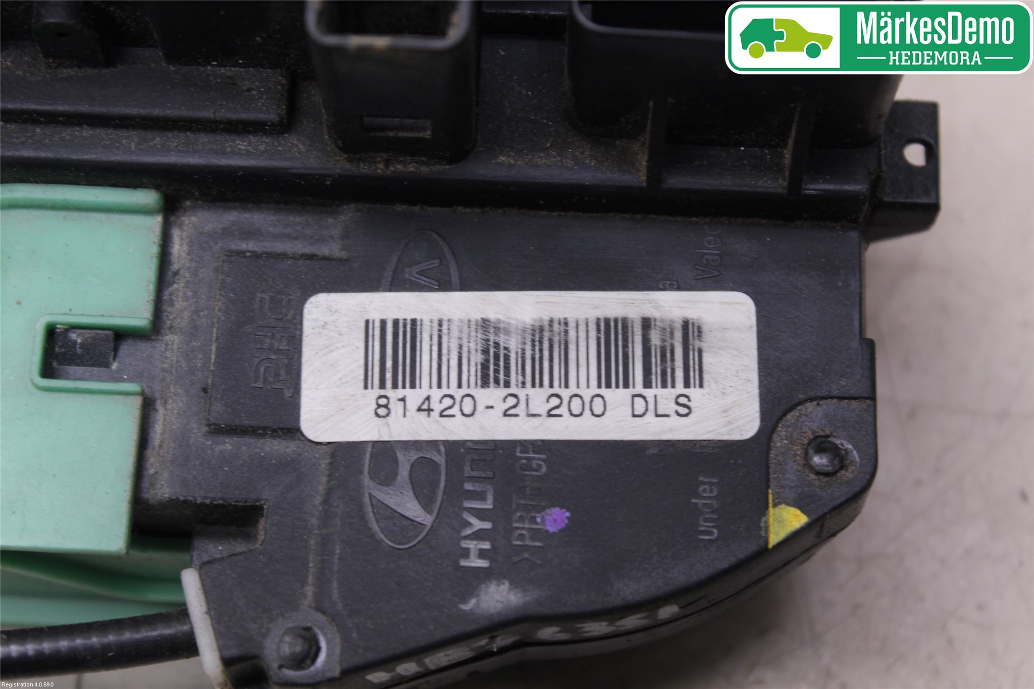 Hyundai i30 FD 07-12 Dørlås - Låsekasse