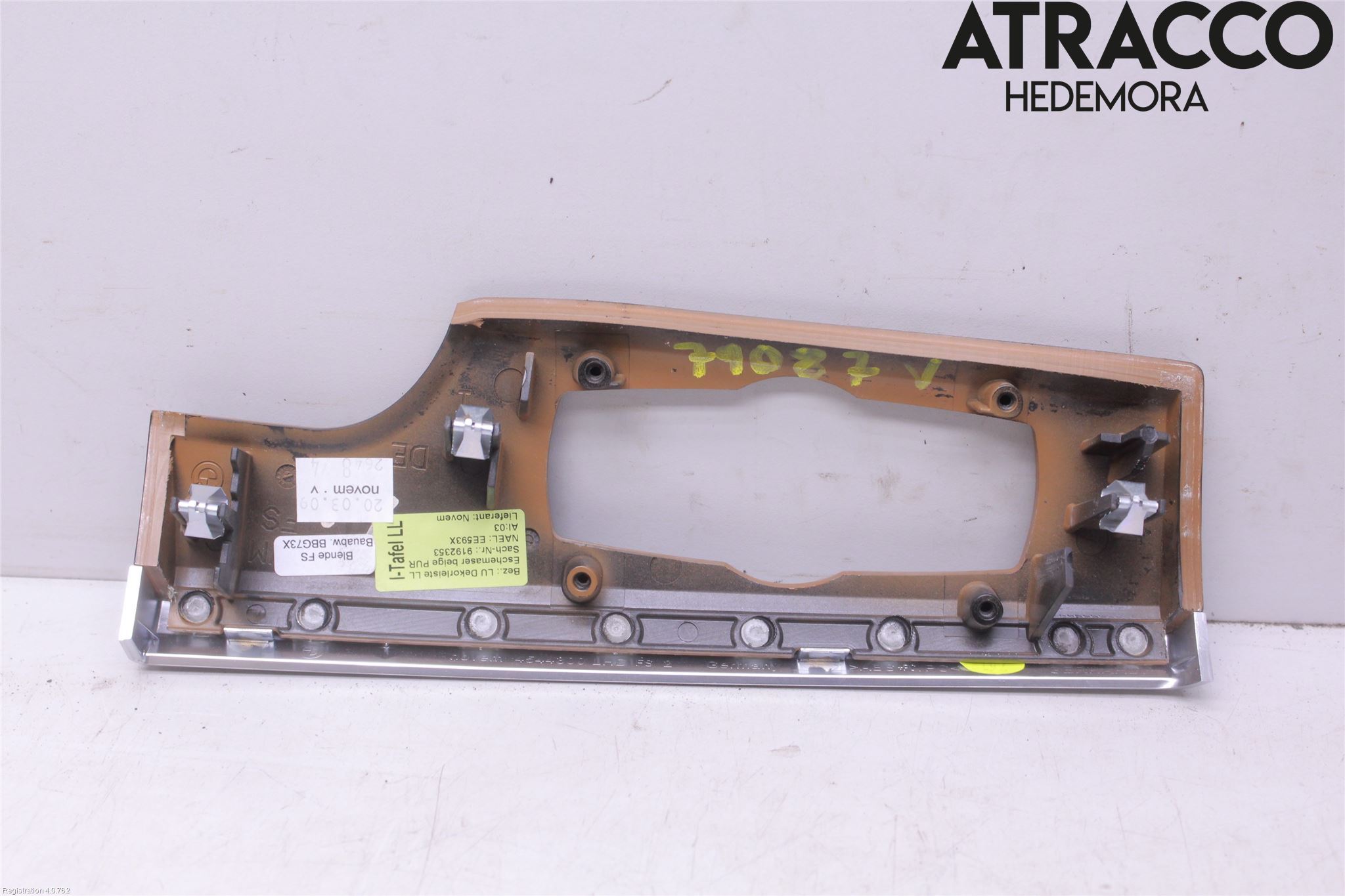 BMW 7 F01/02/03/04 09-15 Instrument Ramme