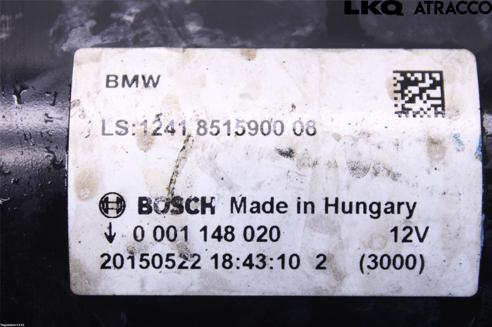 BMW X5 F15 13-18 Startmotor Diesel