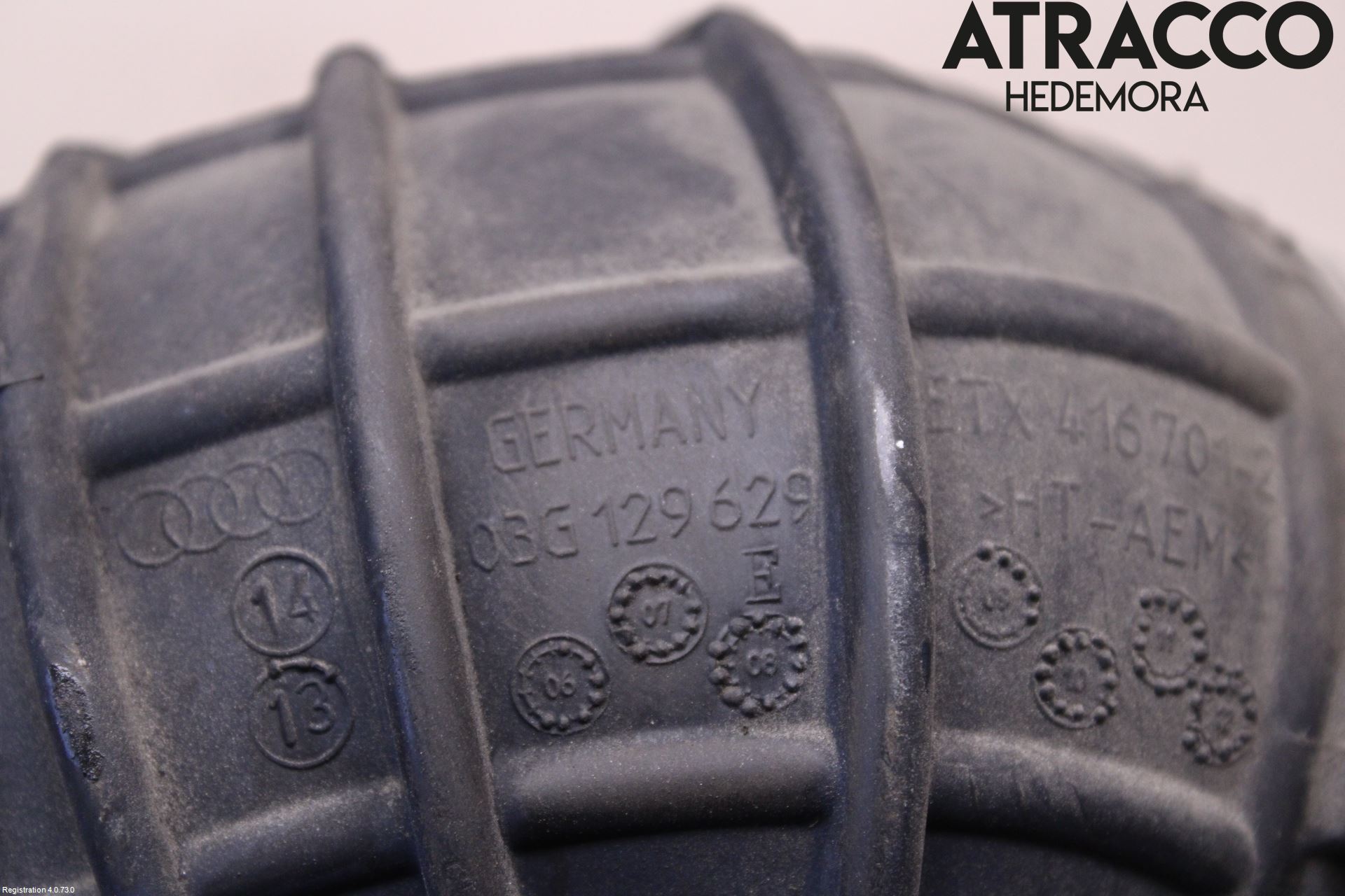 Audi A4 12-15 Inns Gummibelg - Slange