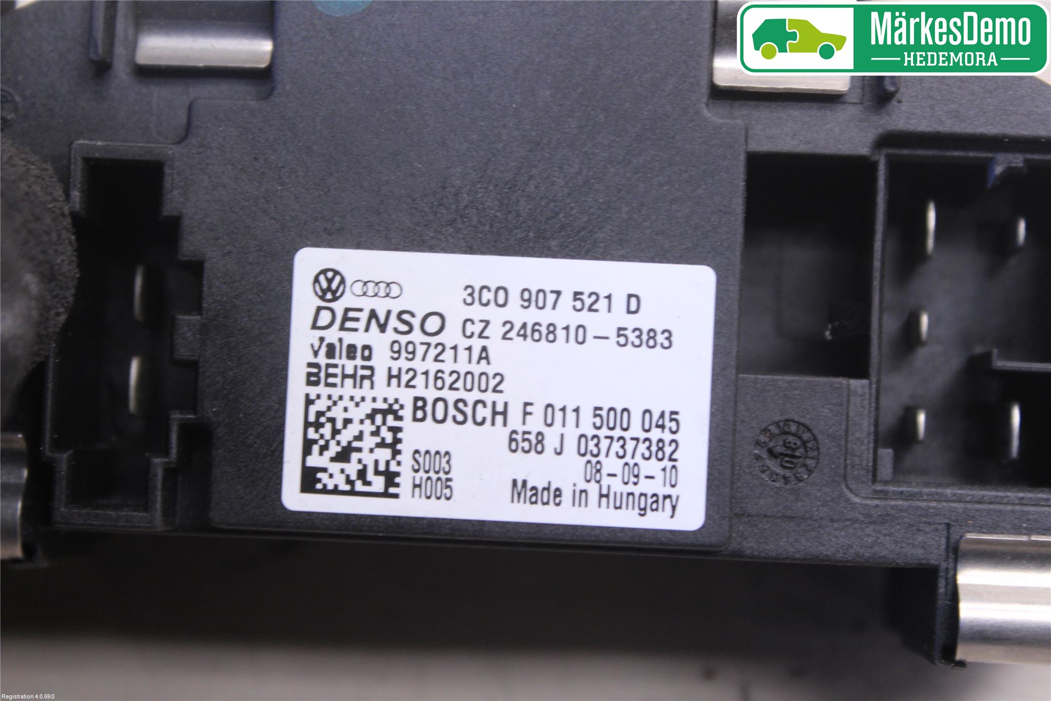 Skoda OCTAVIA (1Z) 05-13 Varmeapparat Viftemotstand
