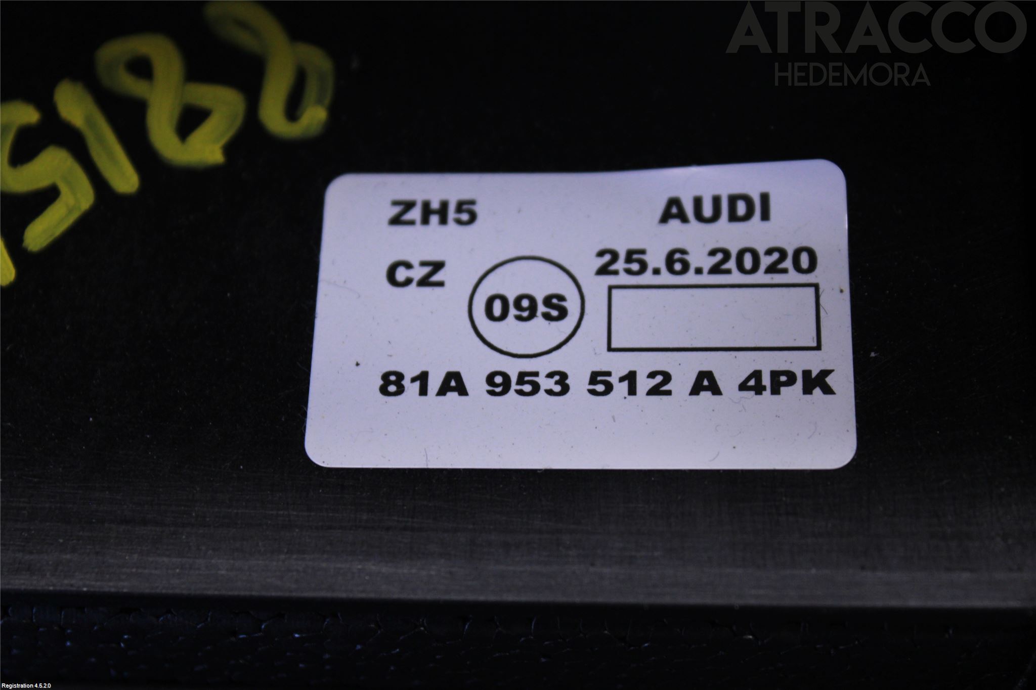 Audi Q2/SQ2 17- Rattdeksel - Deksler