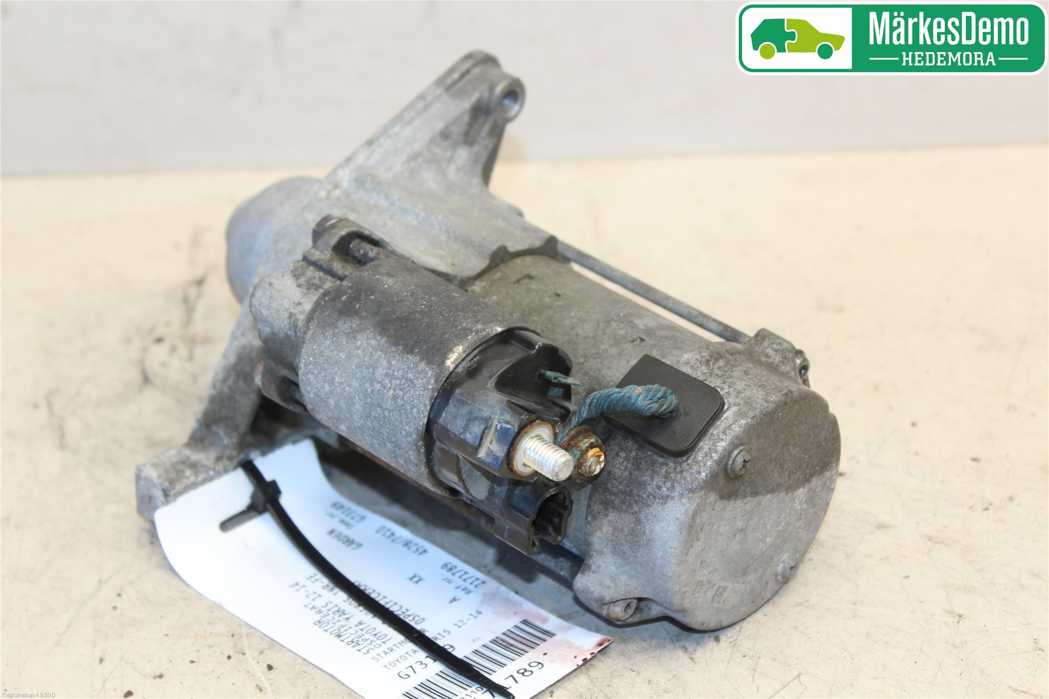 Toyota YARIS XP130 12-14 Startmotor