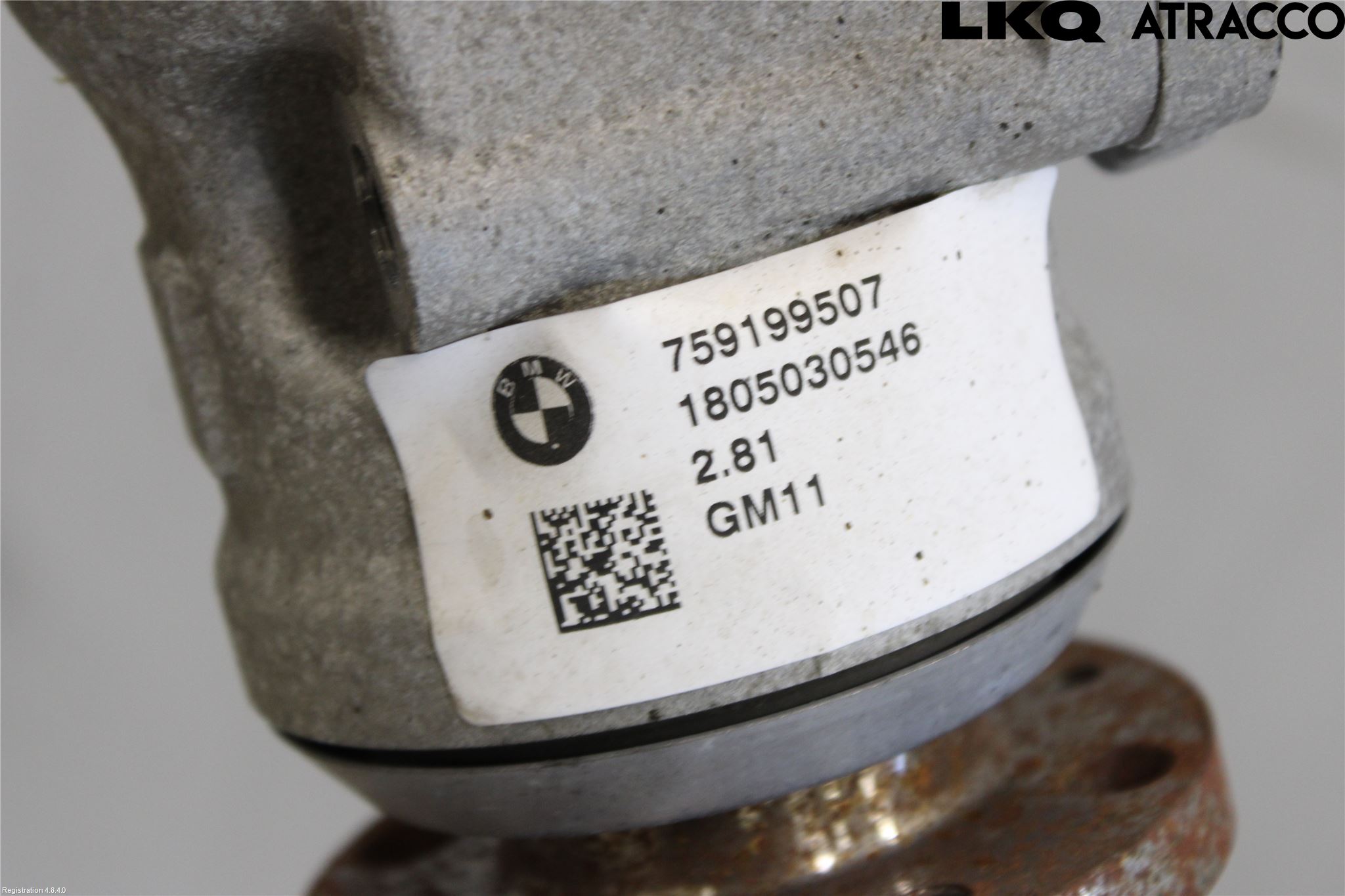 BMW 3 F30/F31/F80 12-19 Kardang Foran