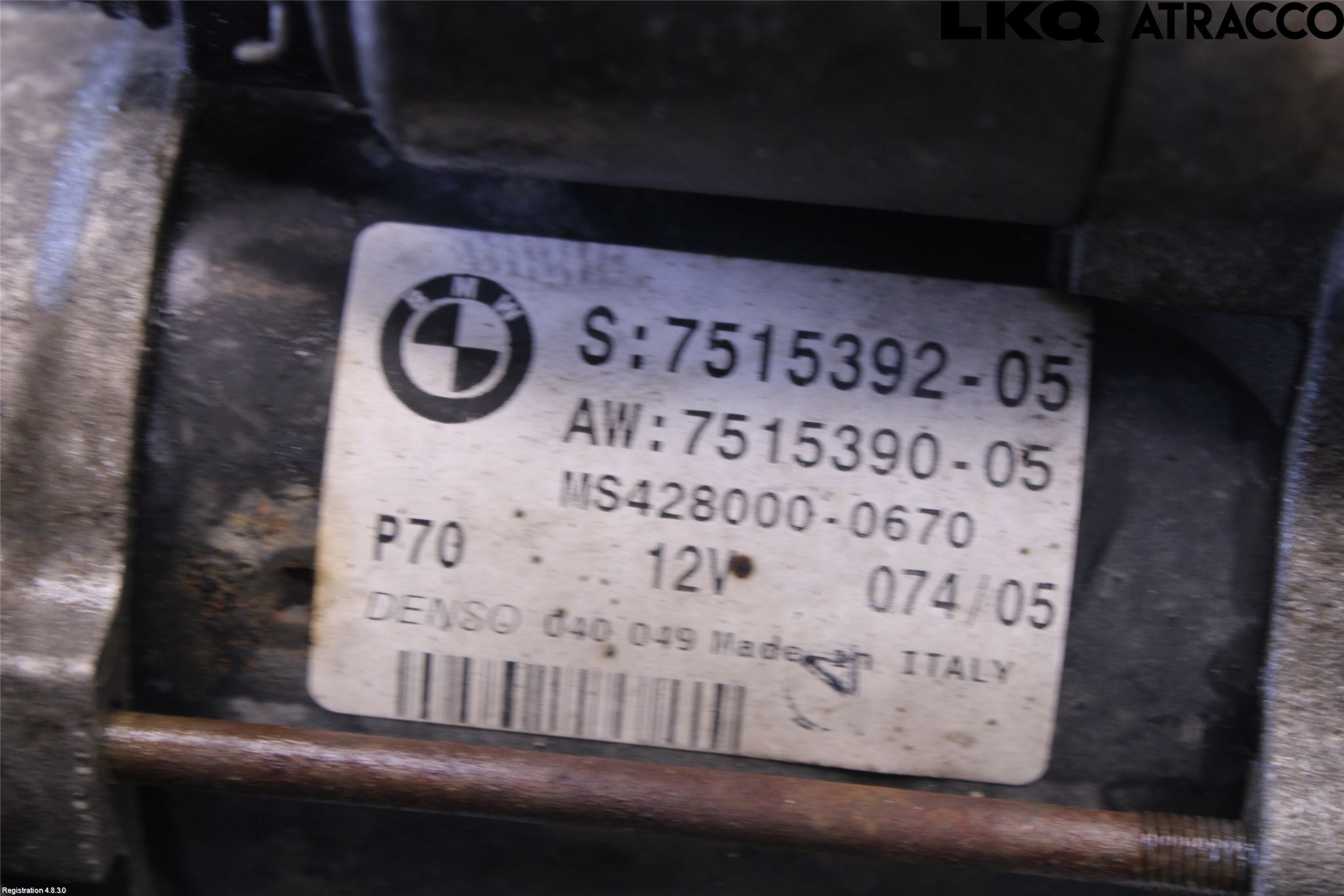 BMW 3 E46      98-05 Startmotor