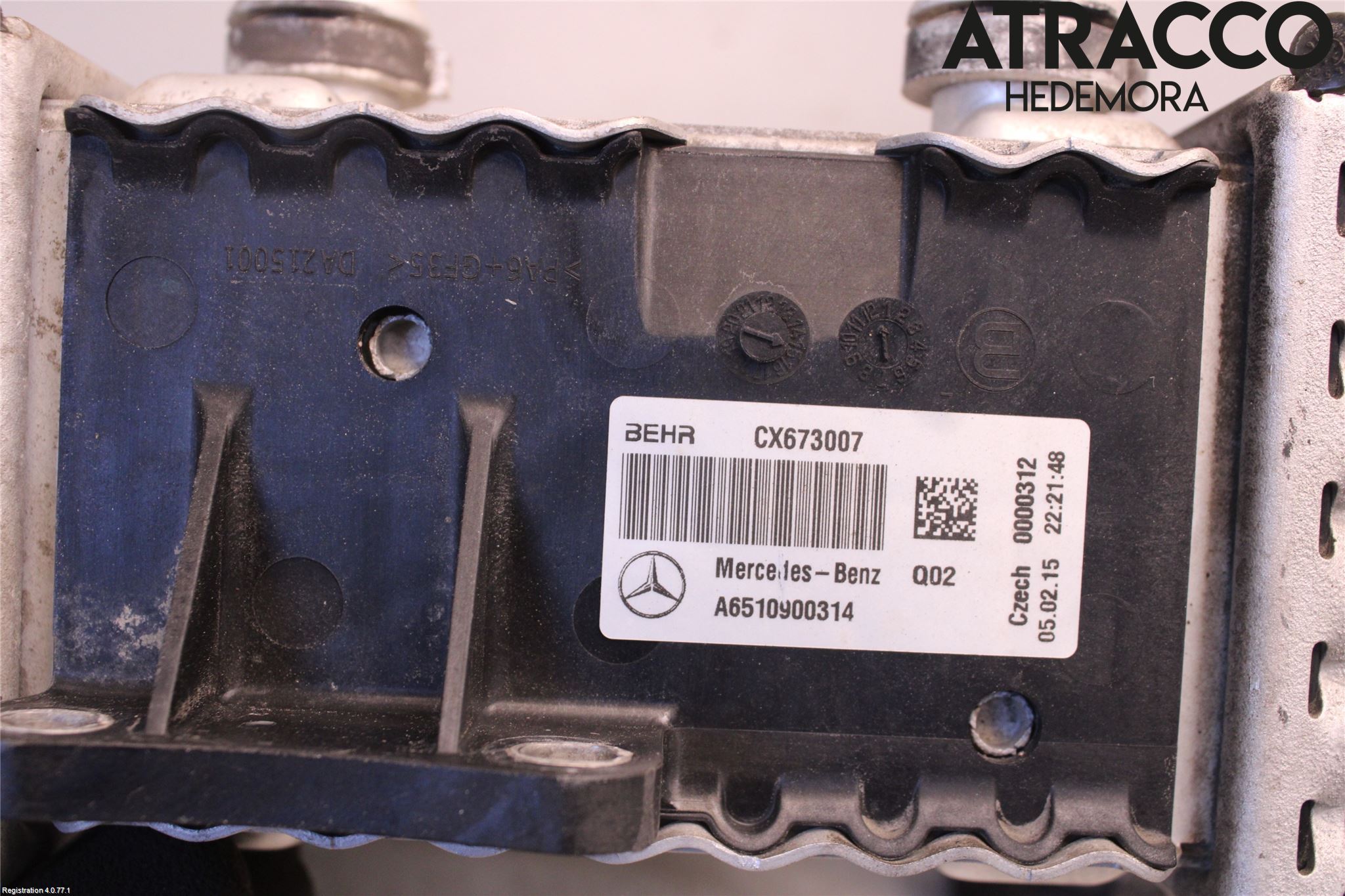 Mercedes-Benz MB C-KLASS (W205) 14-21 Intercooler Radiator