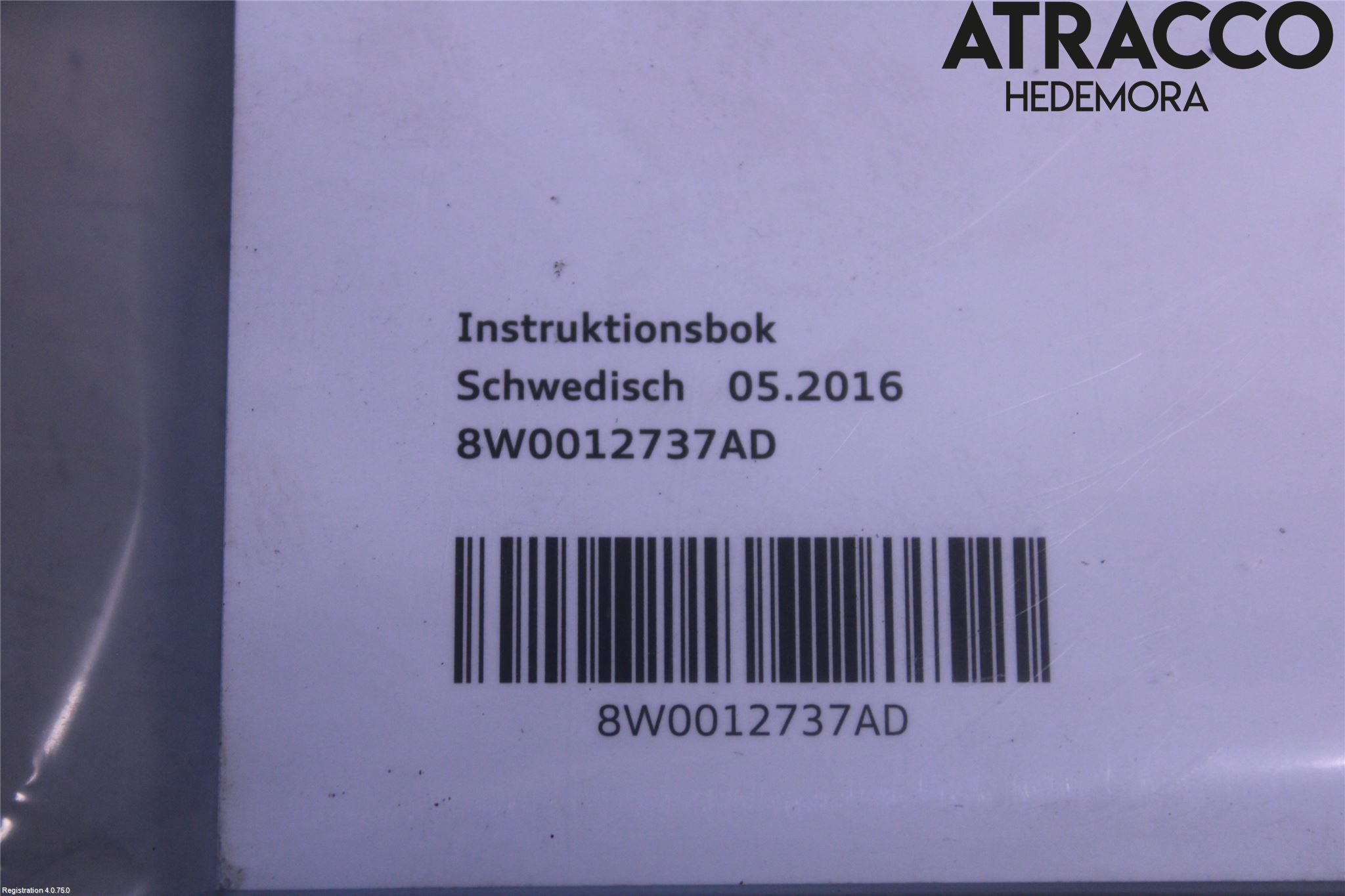 Audi A4/S4 B9 16-19 Instruksjonsbok