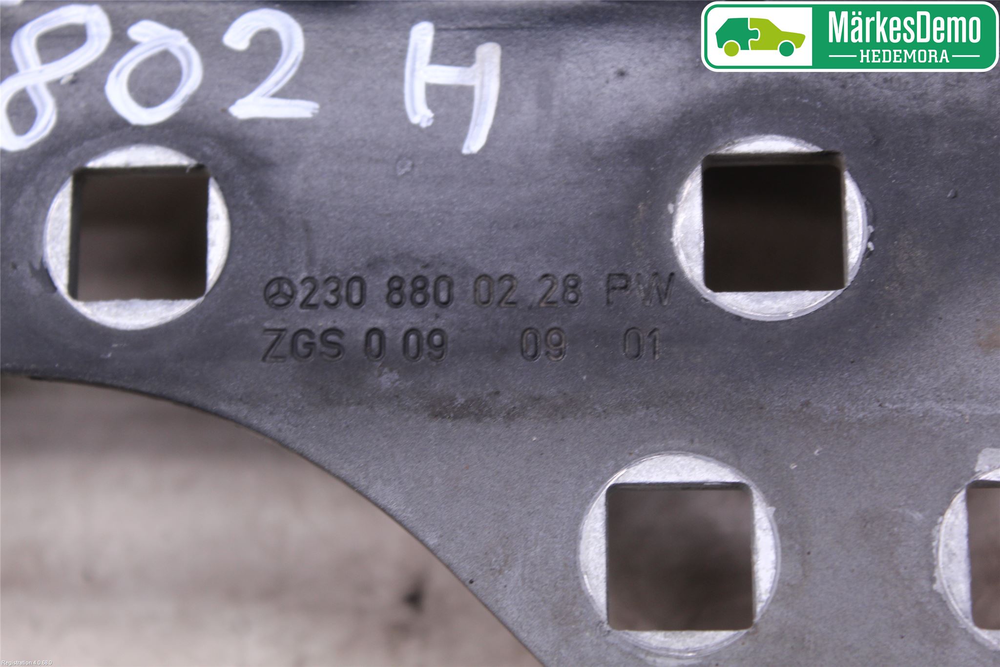 Mercedes-Benz MB SL-KLASS (R230) 00-11 Panser Hengsel - Hengsler