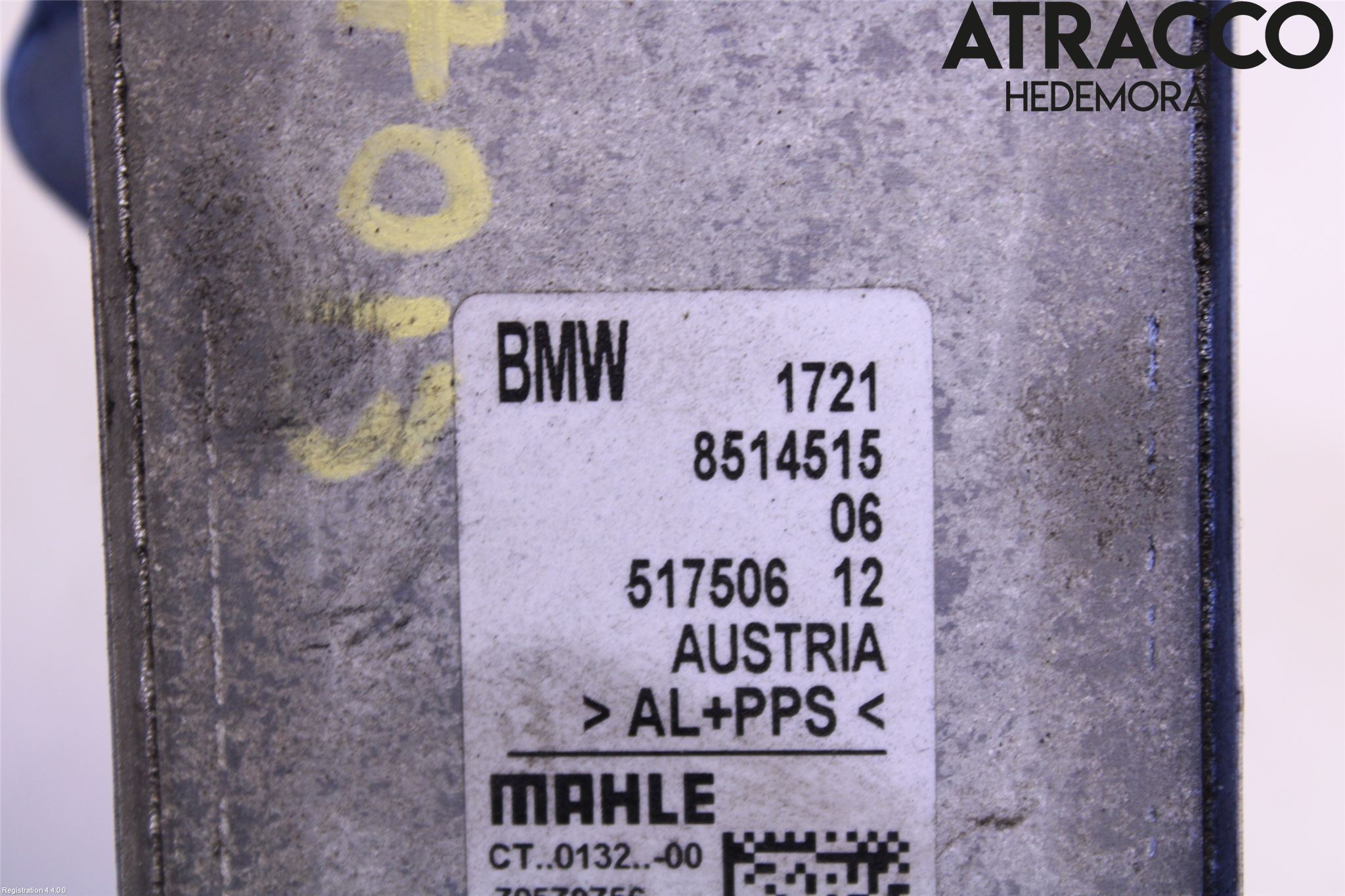 BMW 5 F10/F11/F18 09-17 Radiator Oljekjøler Automatgea