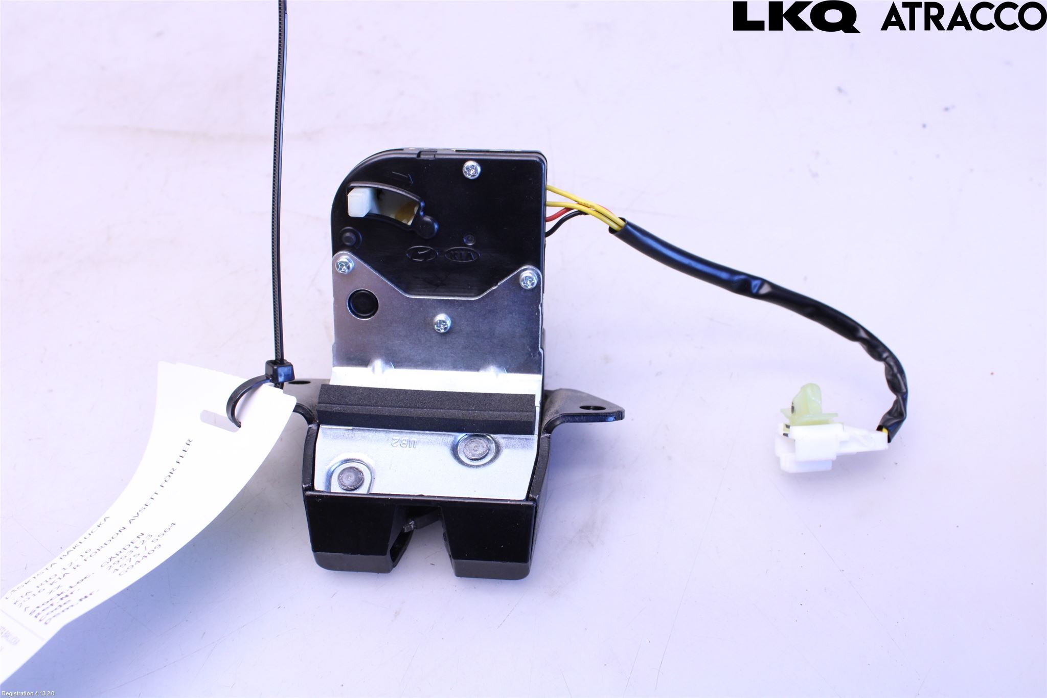 Kia RIO 12-16 Bakluke-Lokk Låsekasse