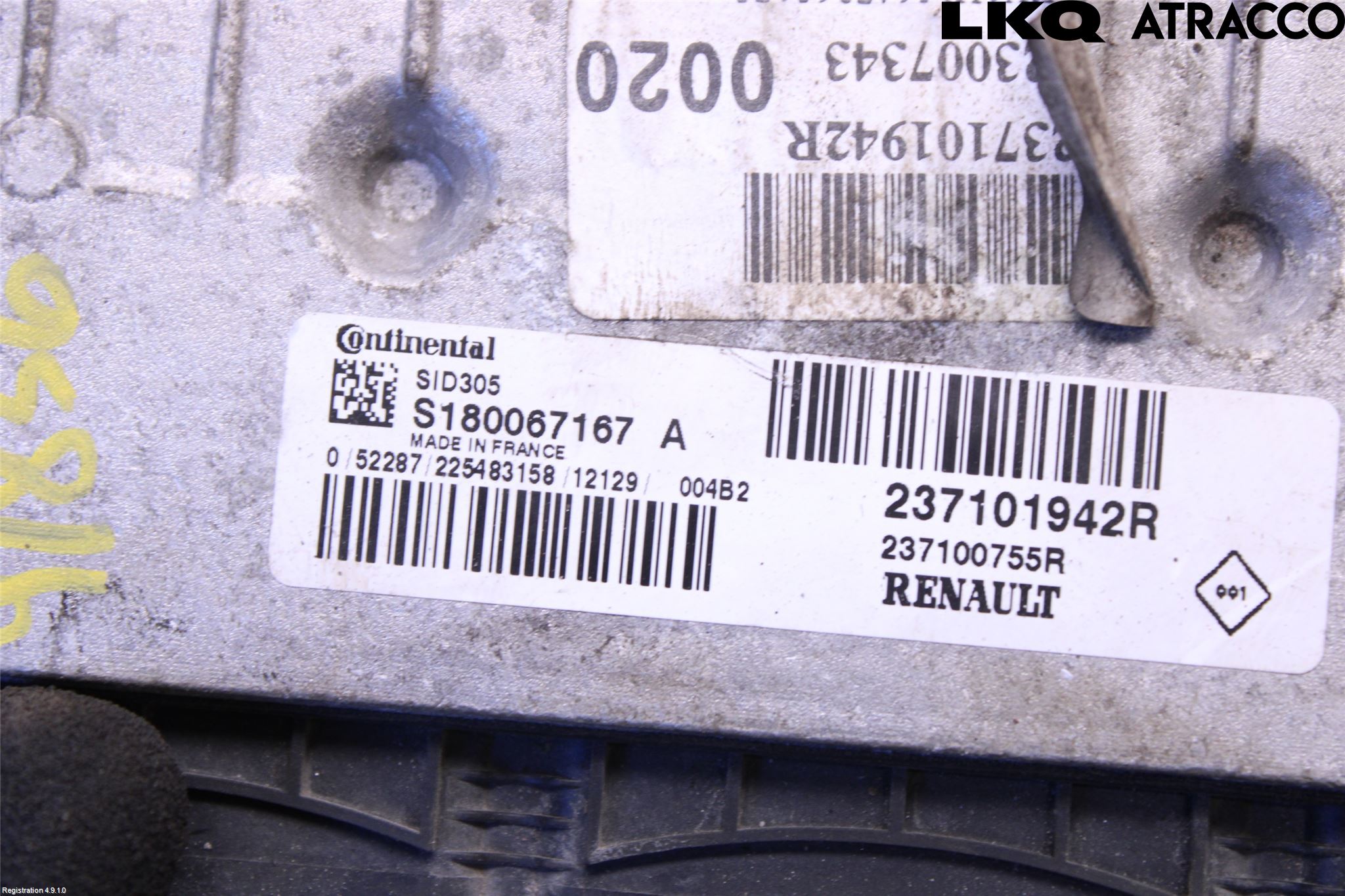 Renault KANGOO II 08-14 Styreenhet Dieselpumpe