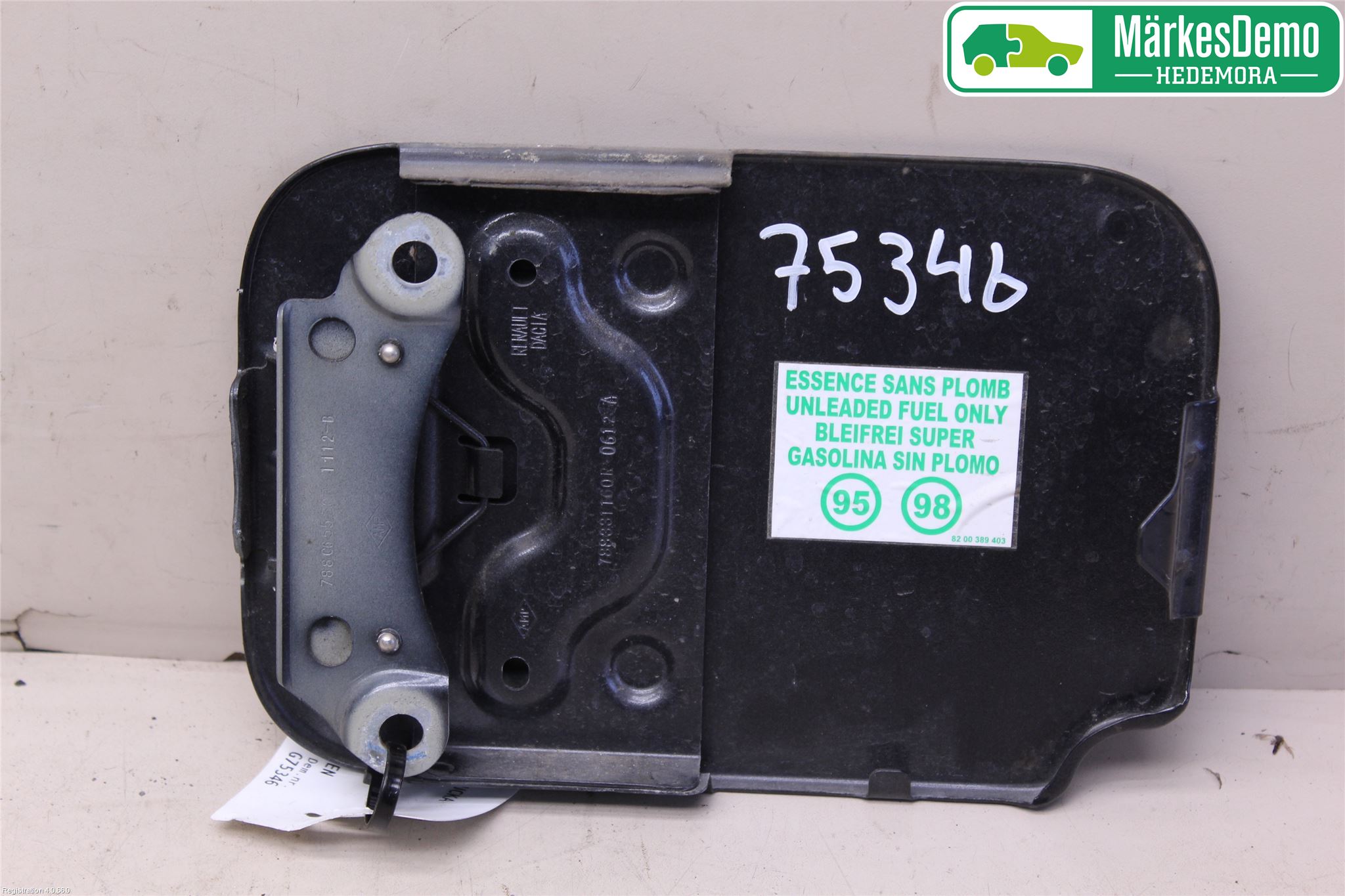 Dacia LODGY 12-18 Drivstoff Tankluke