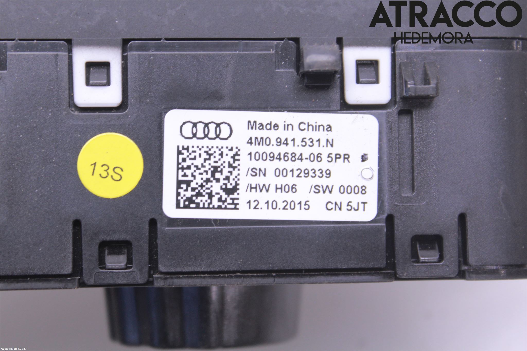 Audi A4/S4 B9 16-19 Bryter Hovedlys