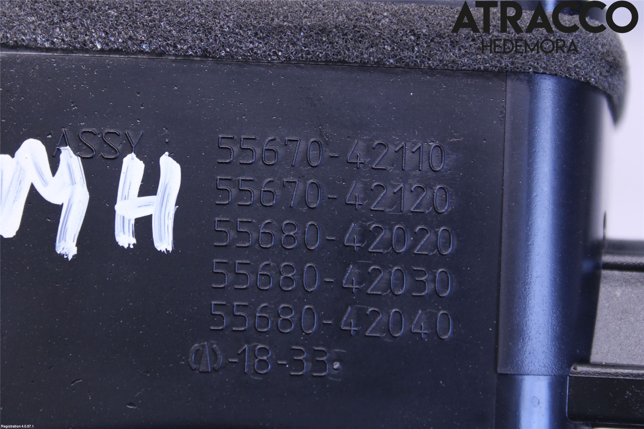 Toyota RAV4 13-18 Dashbord Kanal - Dyse
