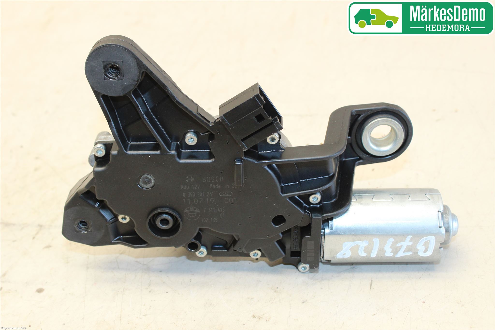 BMW 5 F10/F11/F18 09-17 Viskermotor Bakluke