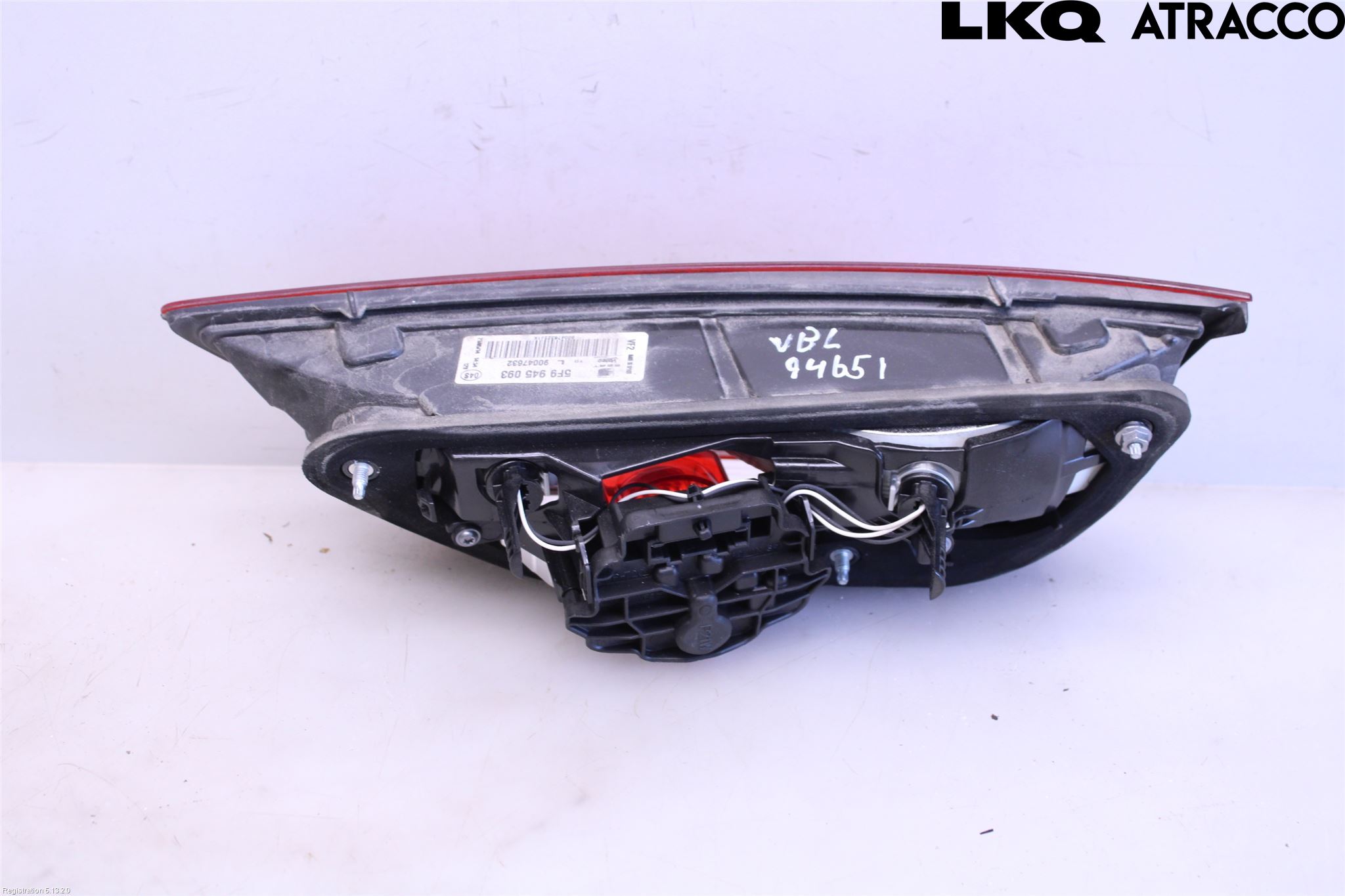 Seat LEON 13-20 Baklykt Venstre  På Luke(Indre