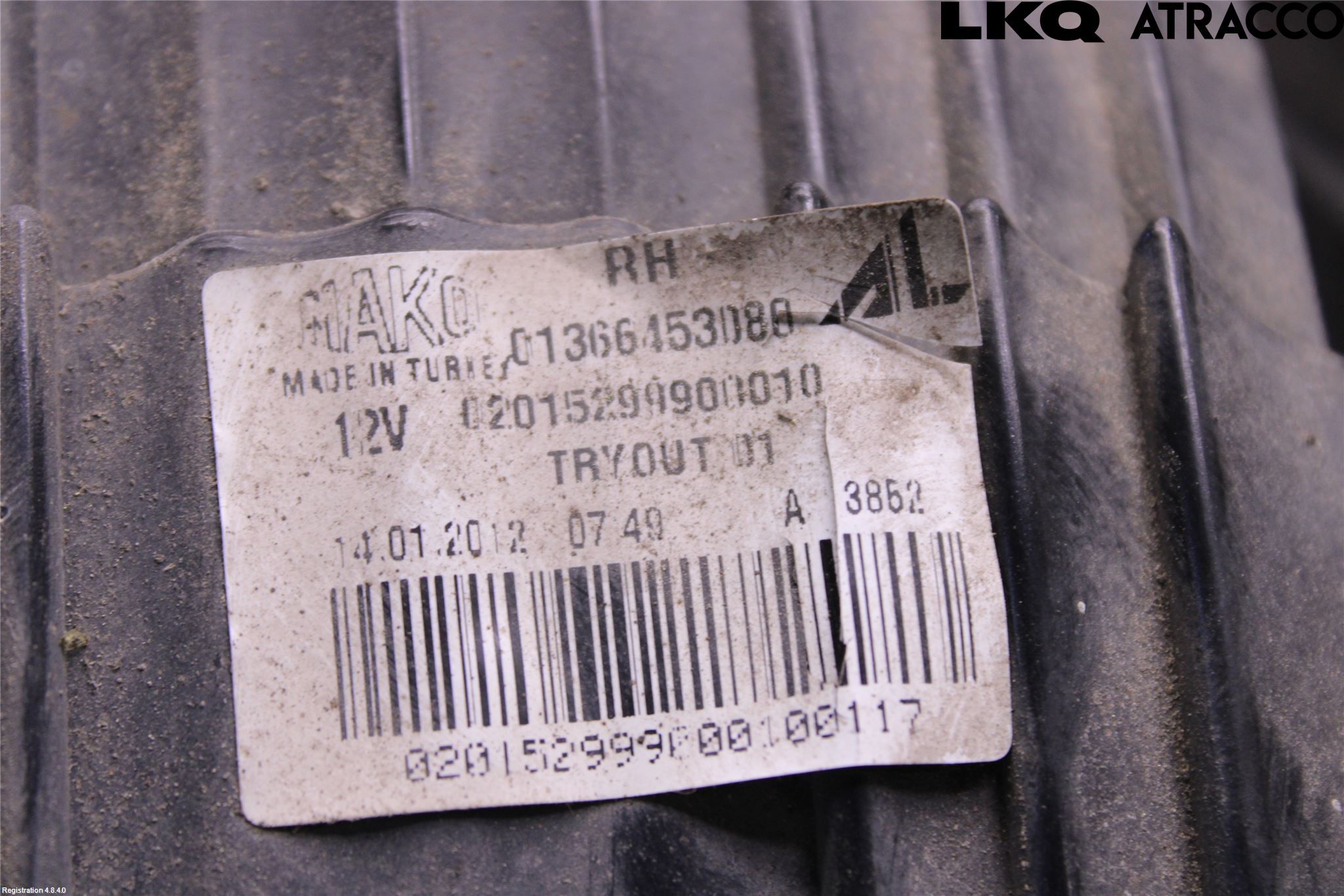 Peugeot BOXER 07-14 Baklykt Høyre