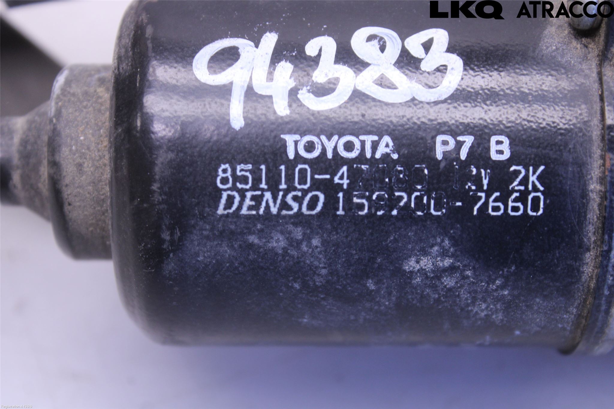 Toyota PRIUS NWH20 04-08 Viskeroverføring Frontrute
