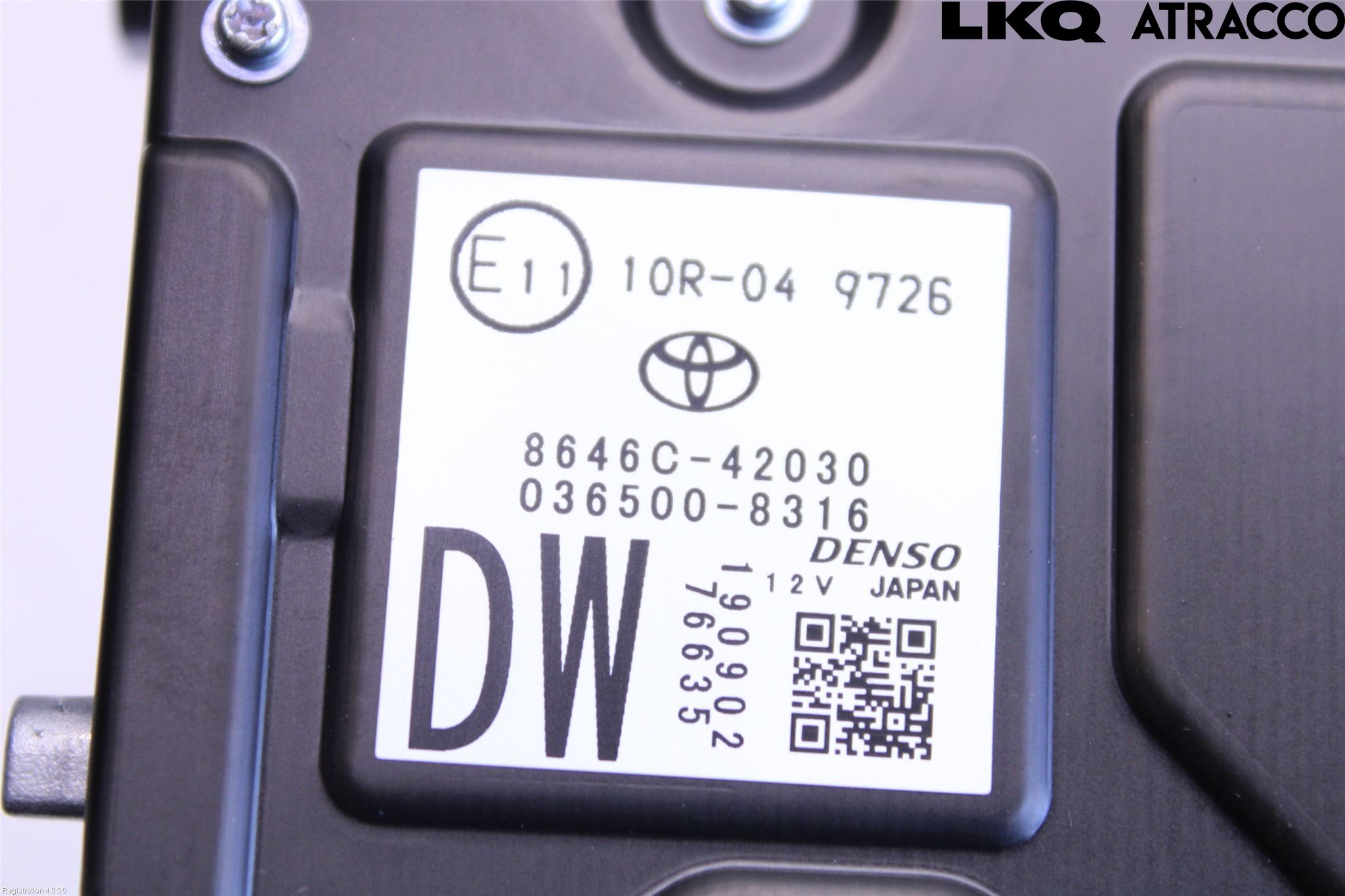 Toyota RAV4 19- Sensor Kollisjonsbeskyttelse
