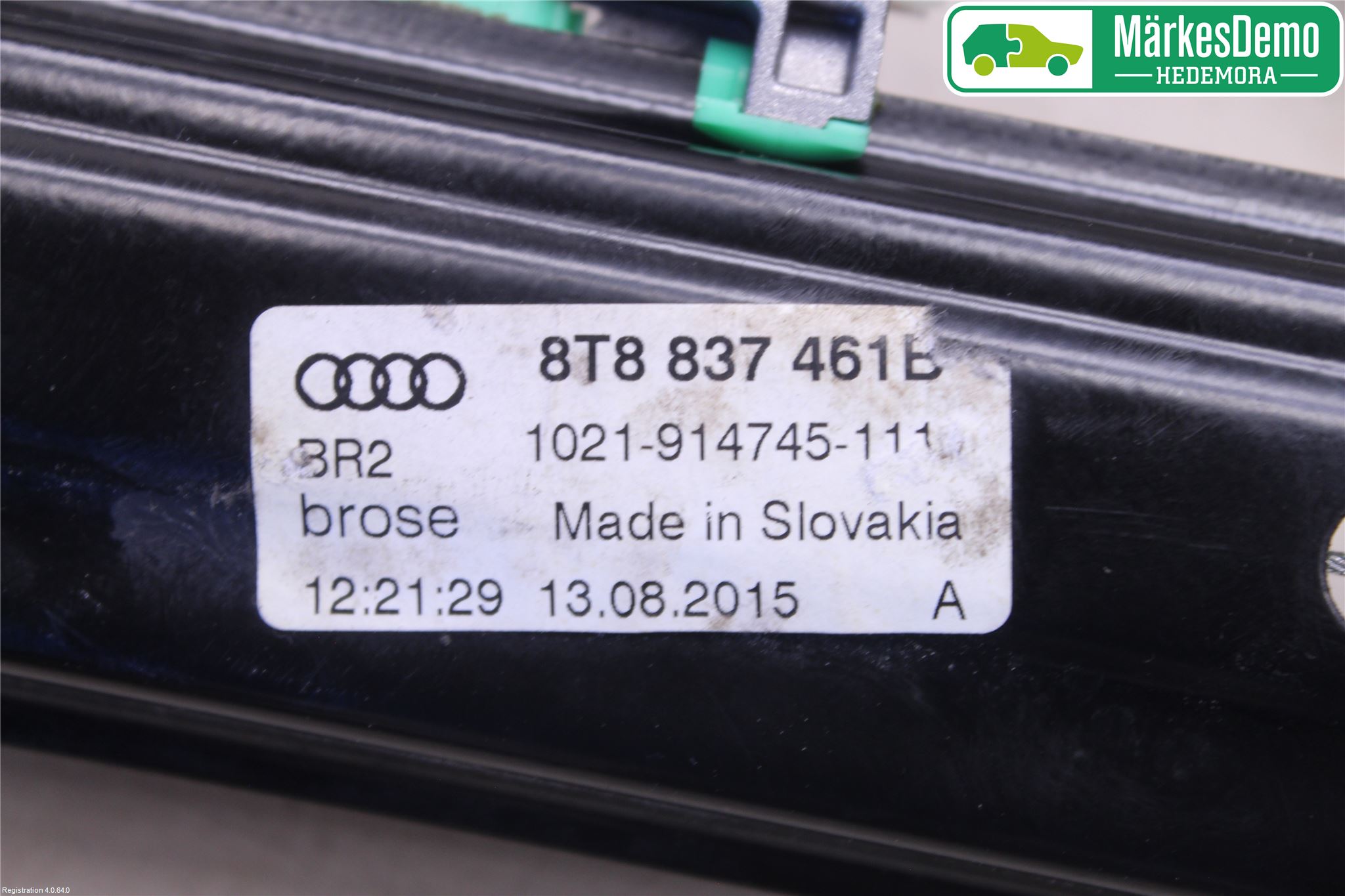 Audi A5 07-16 Vindusheis El Komp