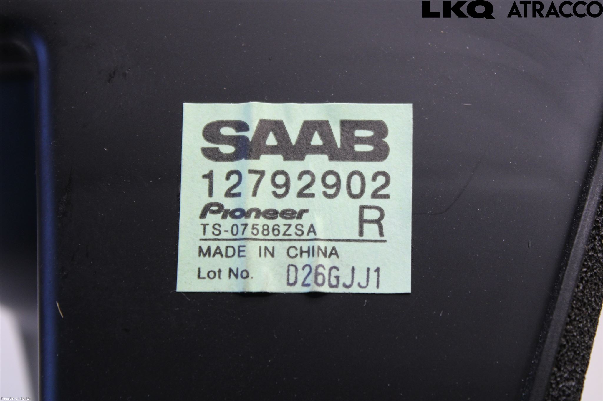 Saab 9-3 VER2/VER3 08-15 Innr Høyttaler